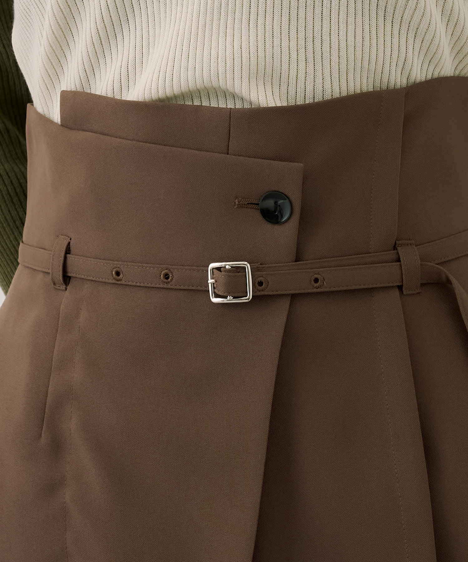 〈残りわずか〉HAKAMAラップワイドパンツ