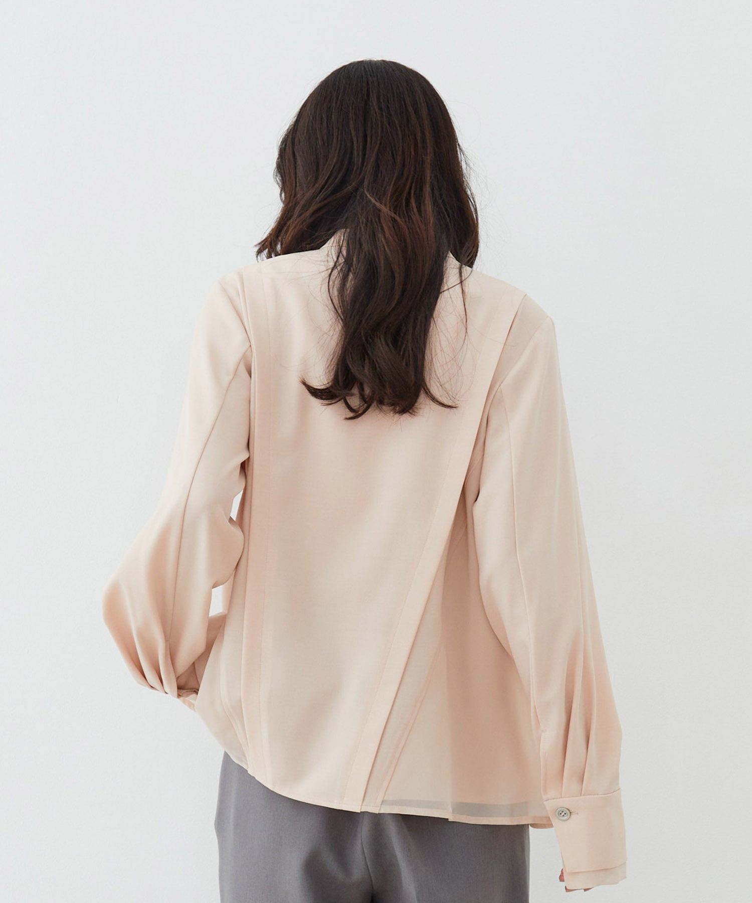 シアーレイヤーブラウス