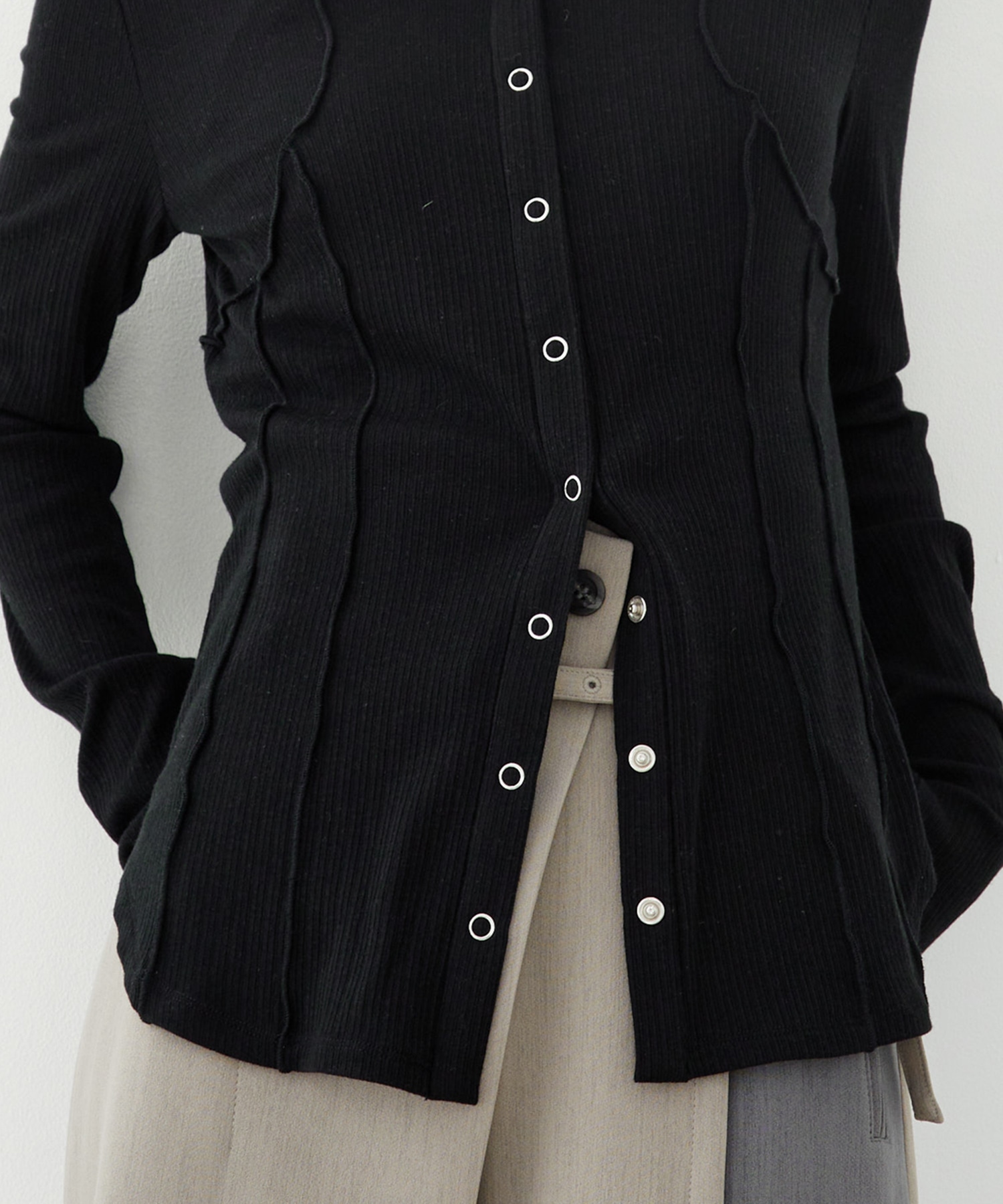 3WAYシルクベアテレコプルオーバー