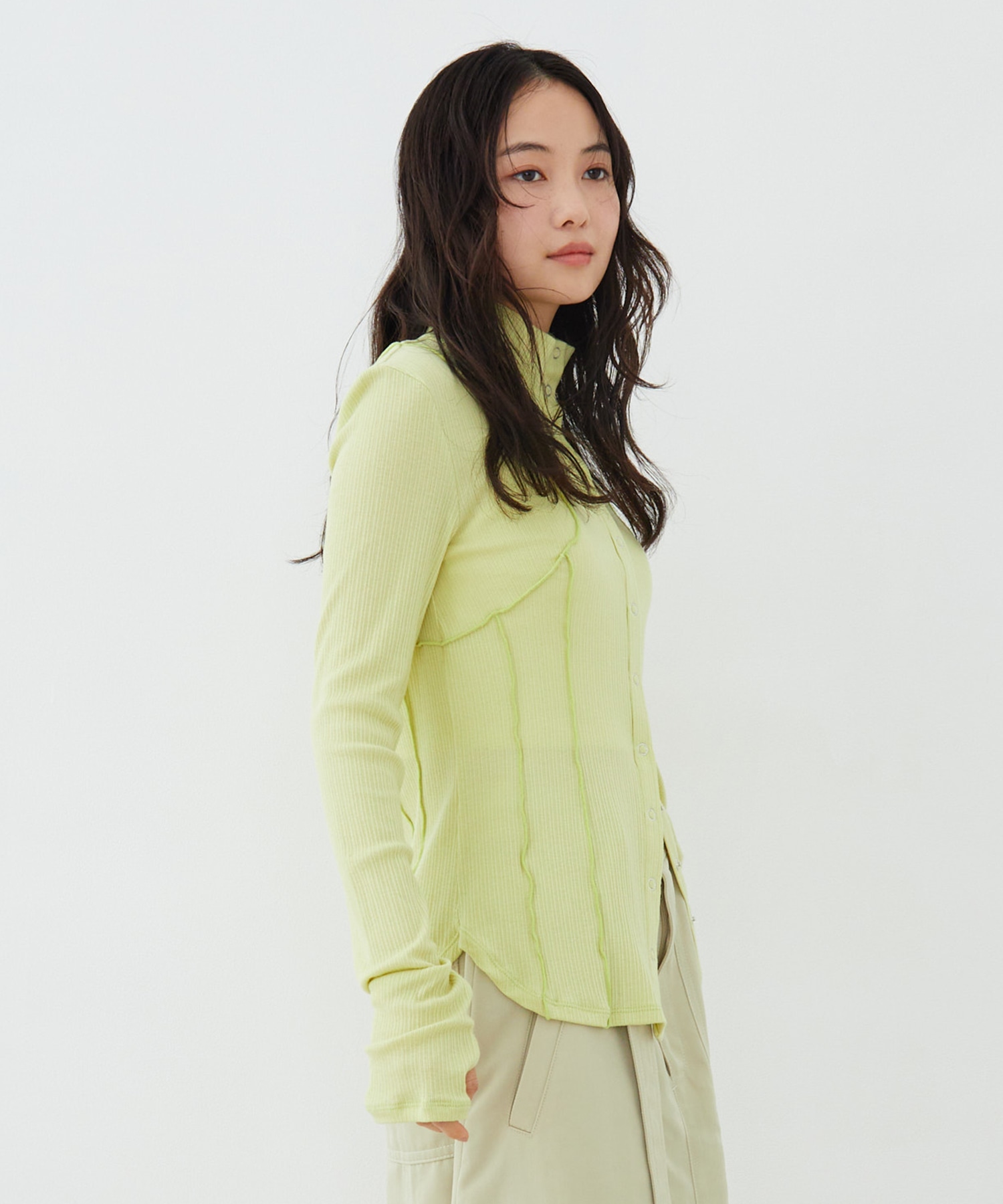 3WAYシルクベアテレコプルオーバー