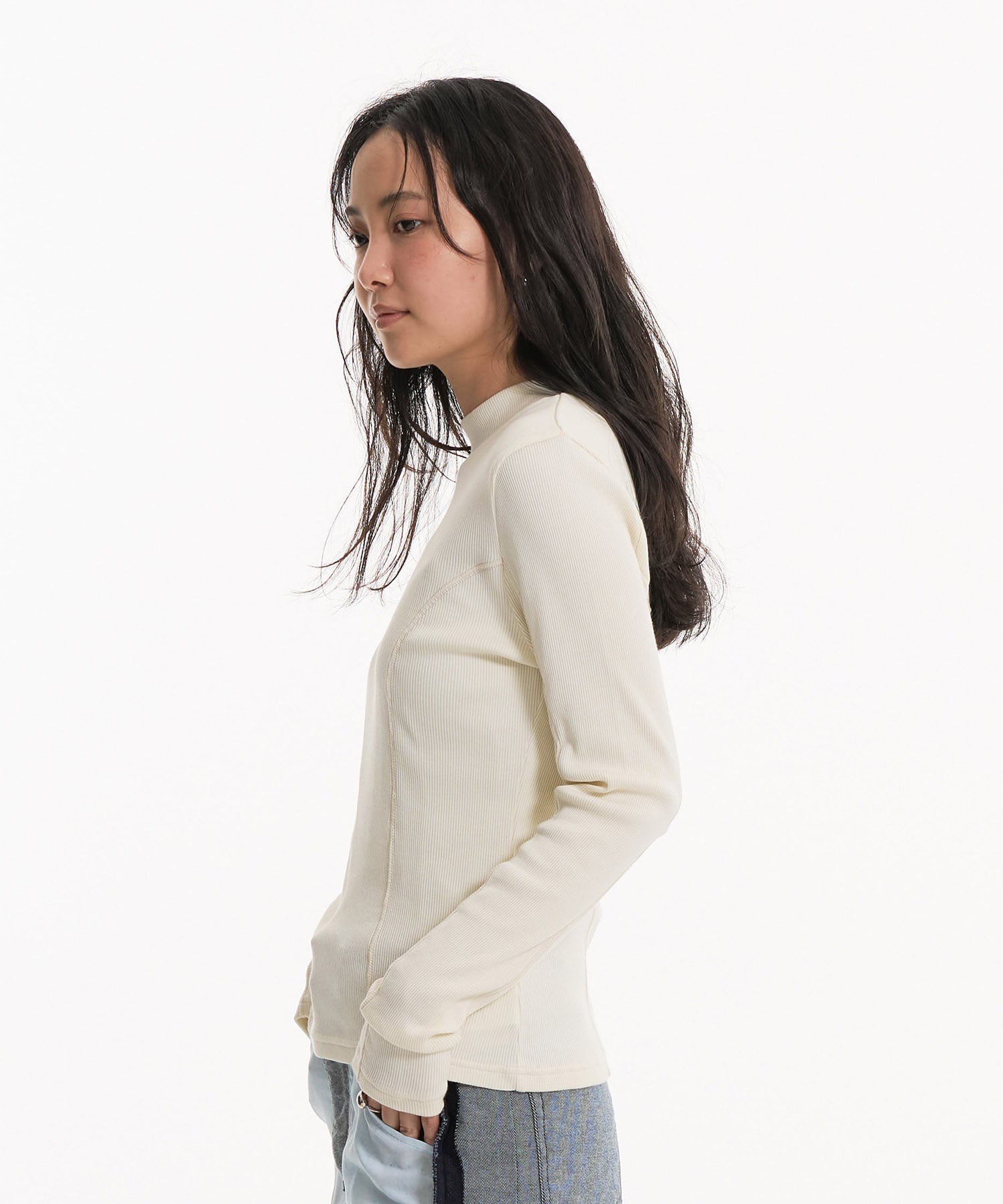 2WAYスビンプラチナムテレコプルオーバー