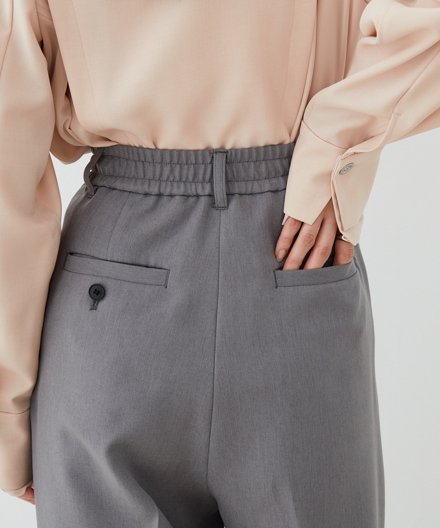 ダブルループストレートパンツ