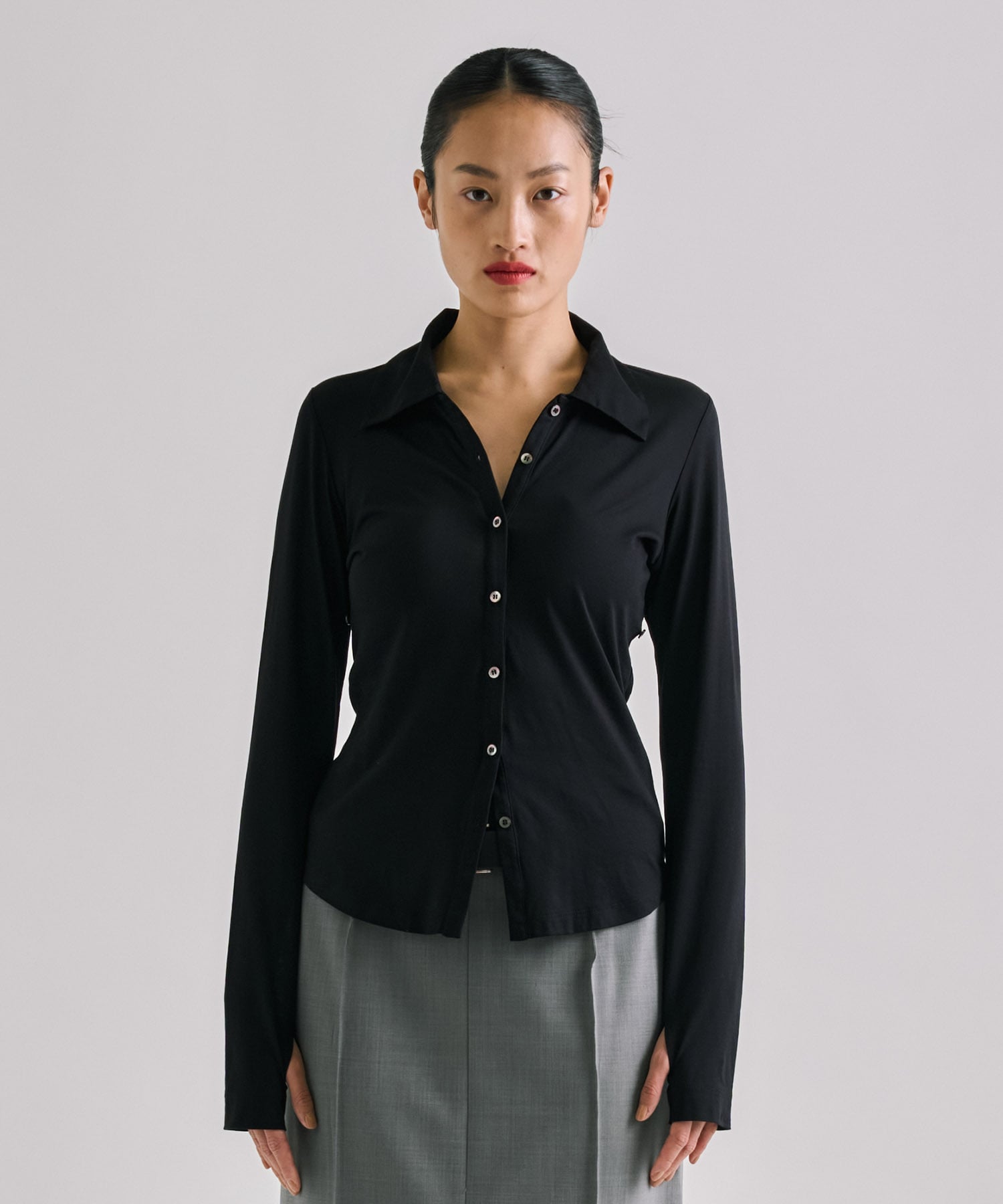 Halterneck Layered Polo
