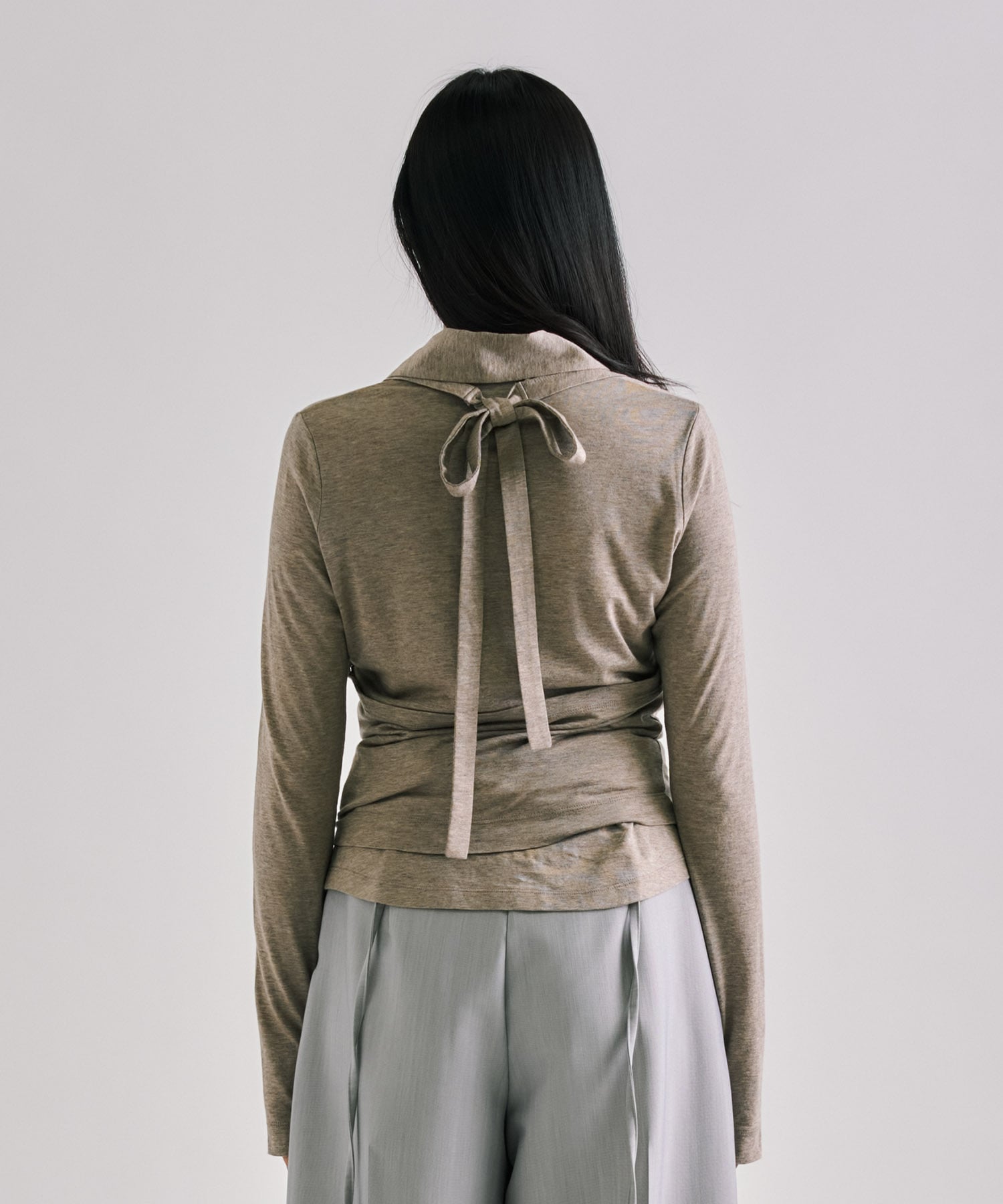 Halterneck Layered Polo