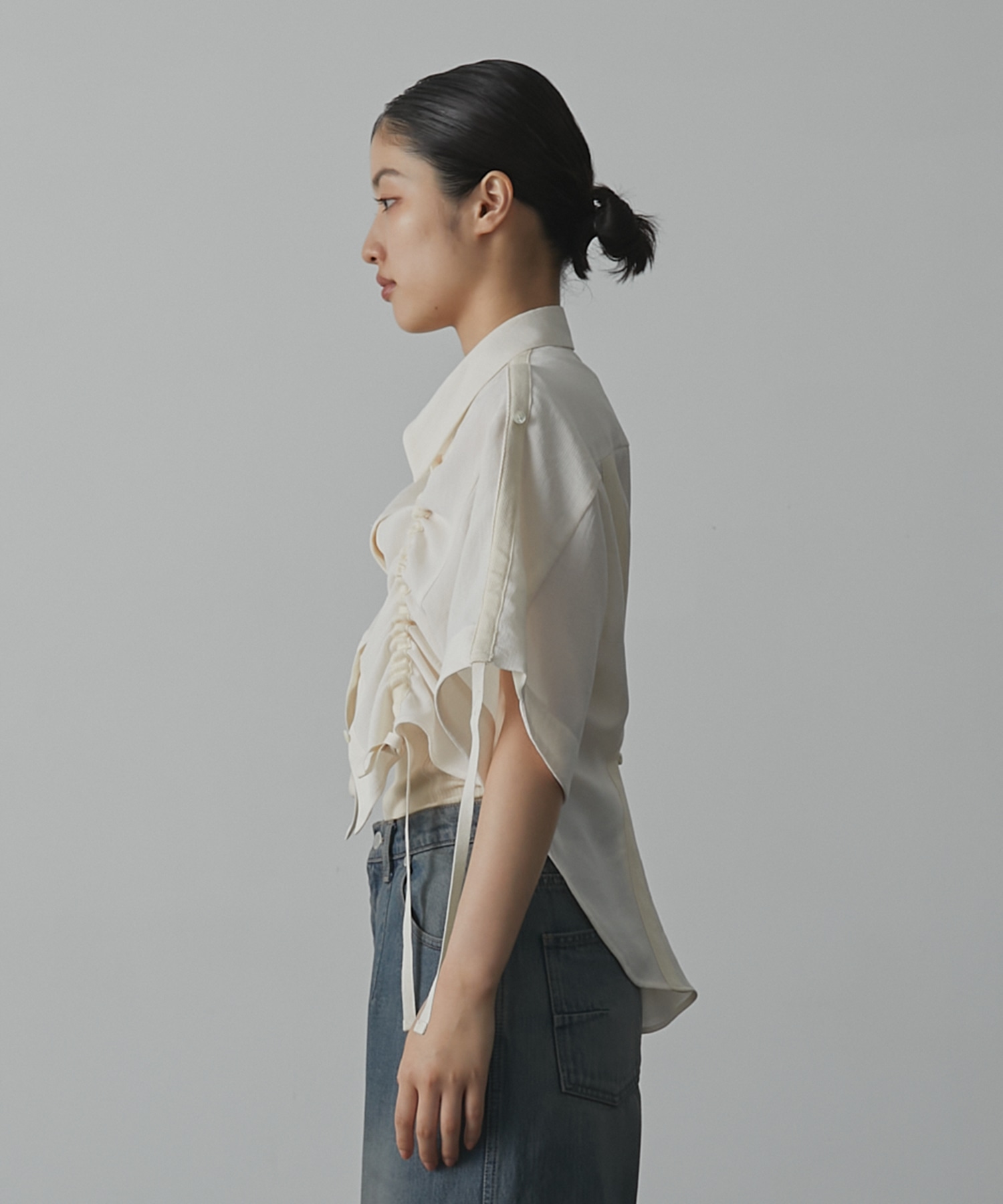 Adjustable Length Mesh Shirt