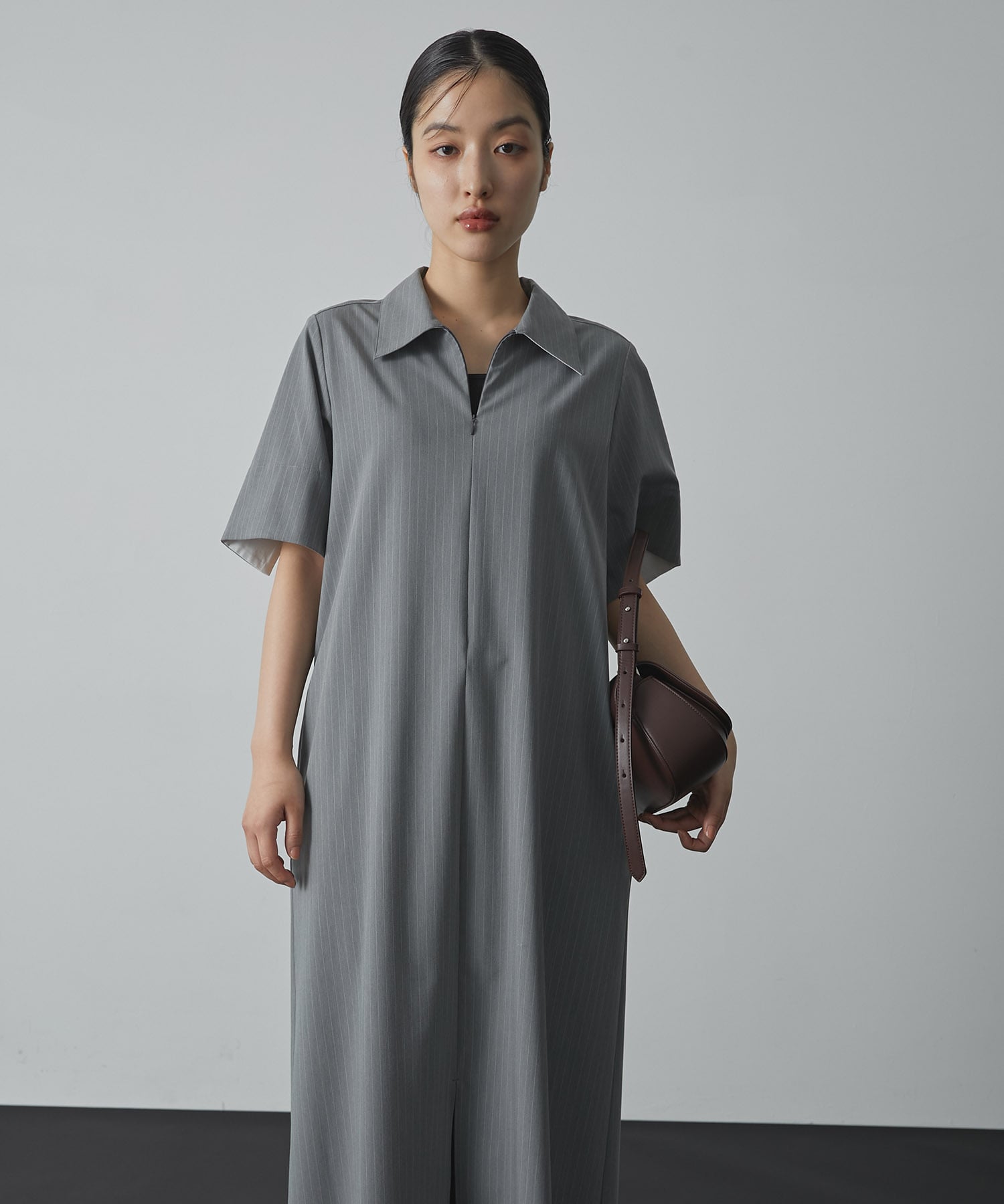 Cargo Belted Shirt Dress
