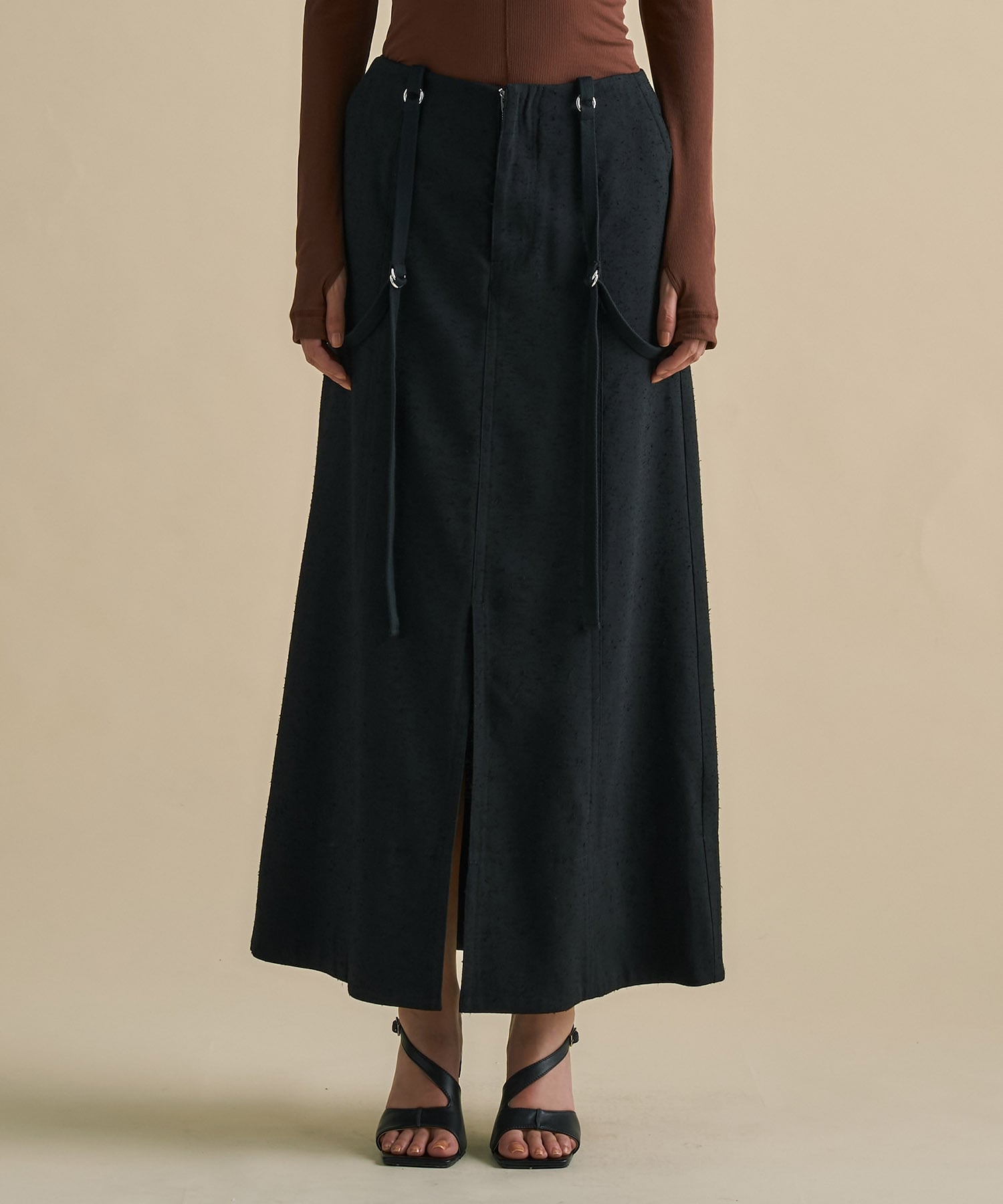 Vintage Nep Suspender Skirt
