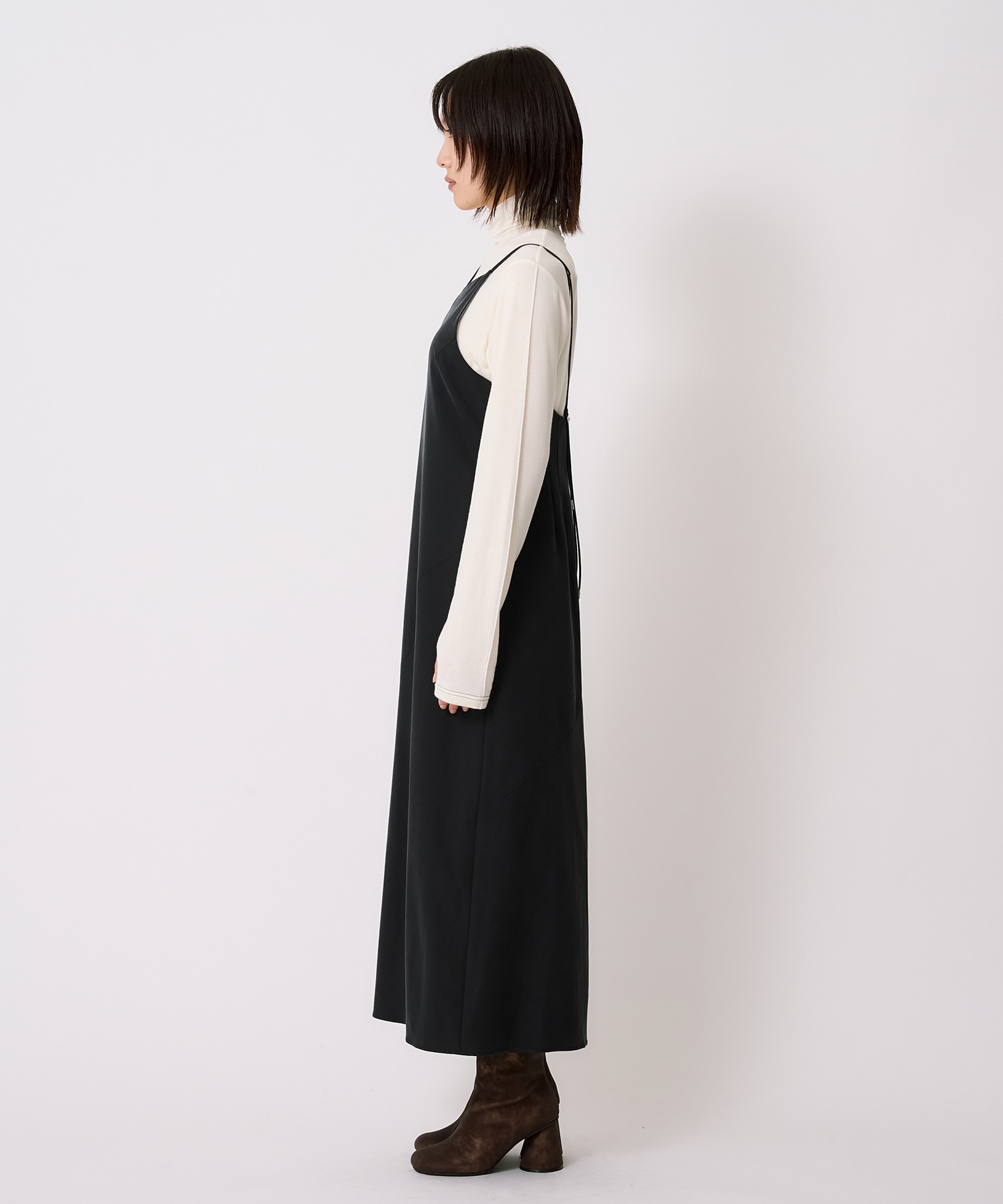 【セットアップ】フィブリルアシメキャミワンピース