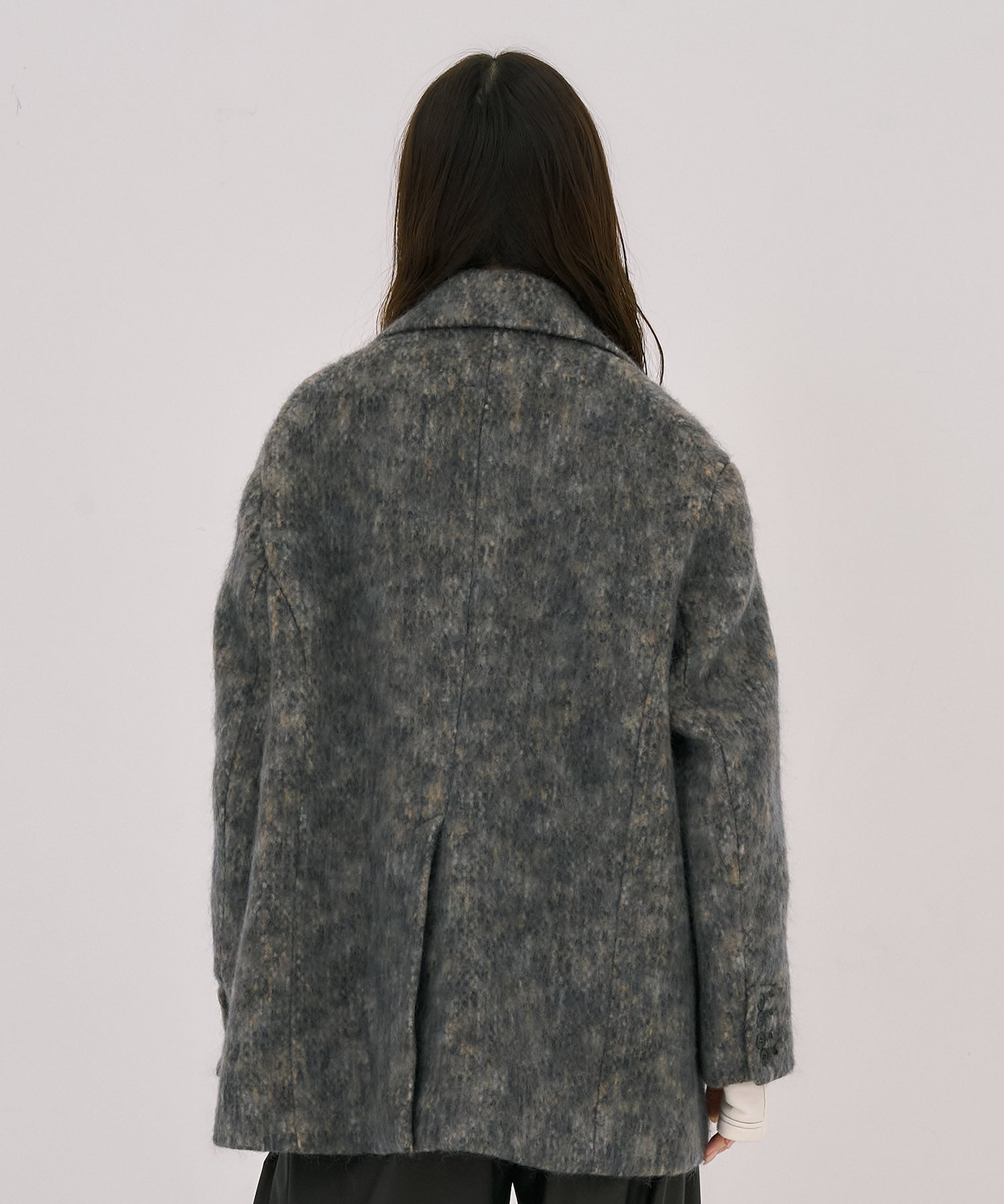 シャギーオーバージャケット