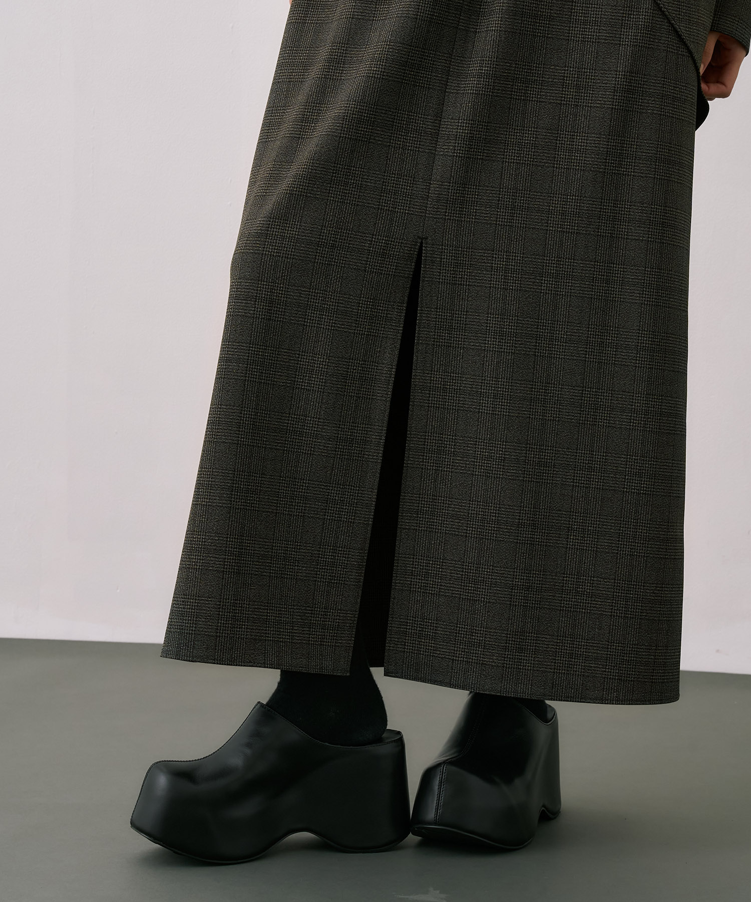 Scarf Wrapped Shirt Dress