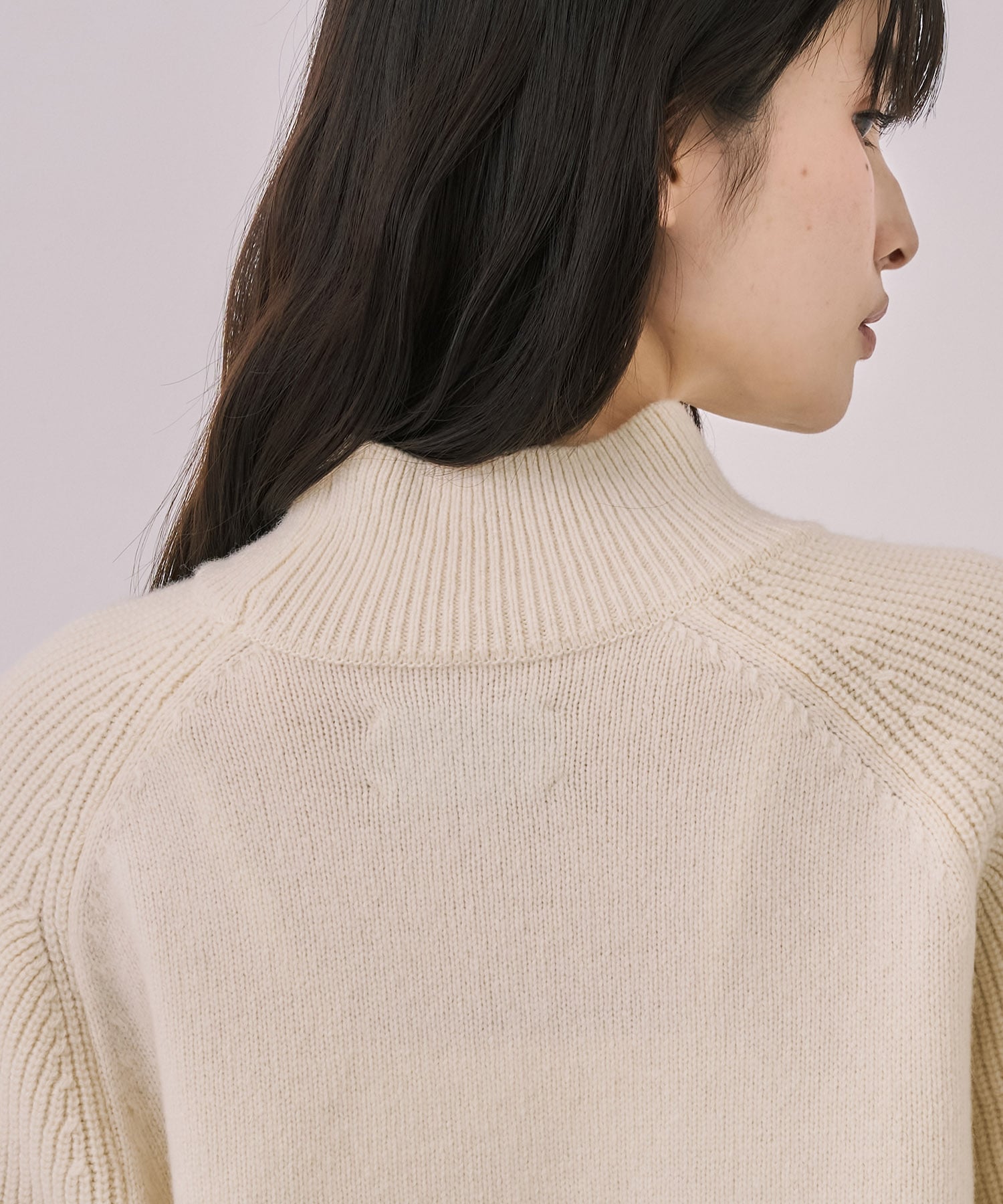 【WEB先行発売】サイドボタンウールカシミヤPO