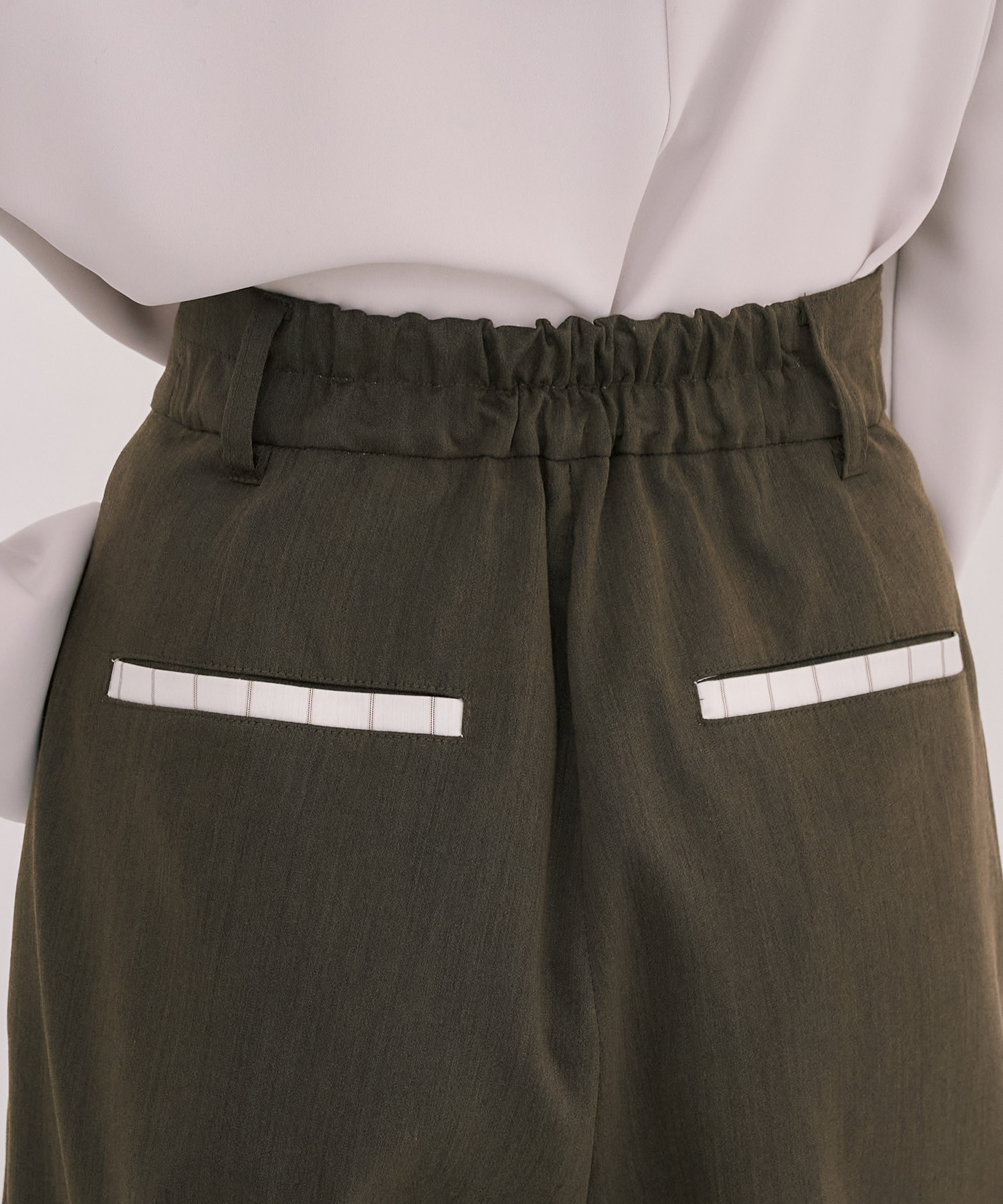 プレートループパンツ