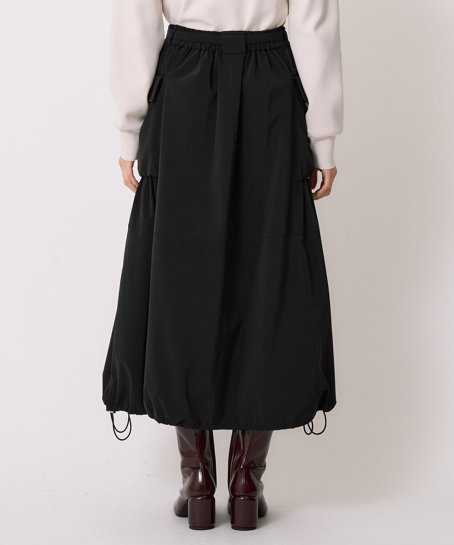 ドロストバルーンスカート