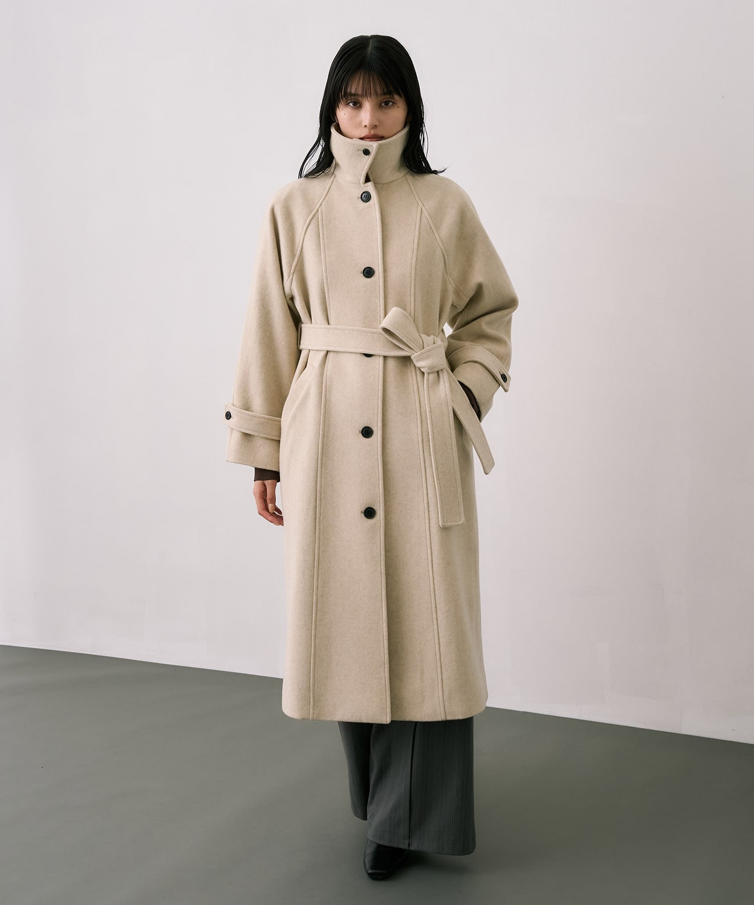 【WEB限定】2wayウールロングコート