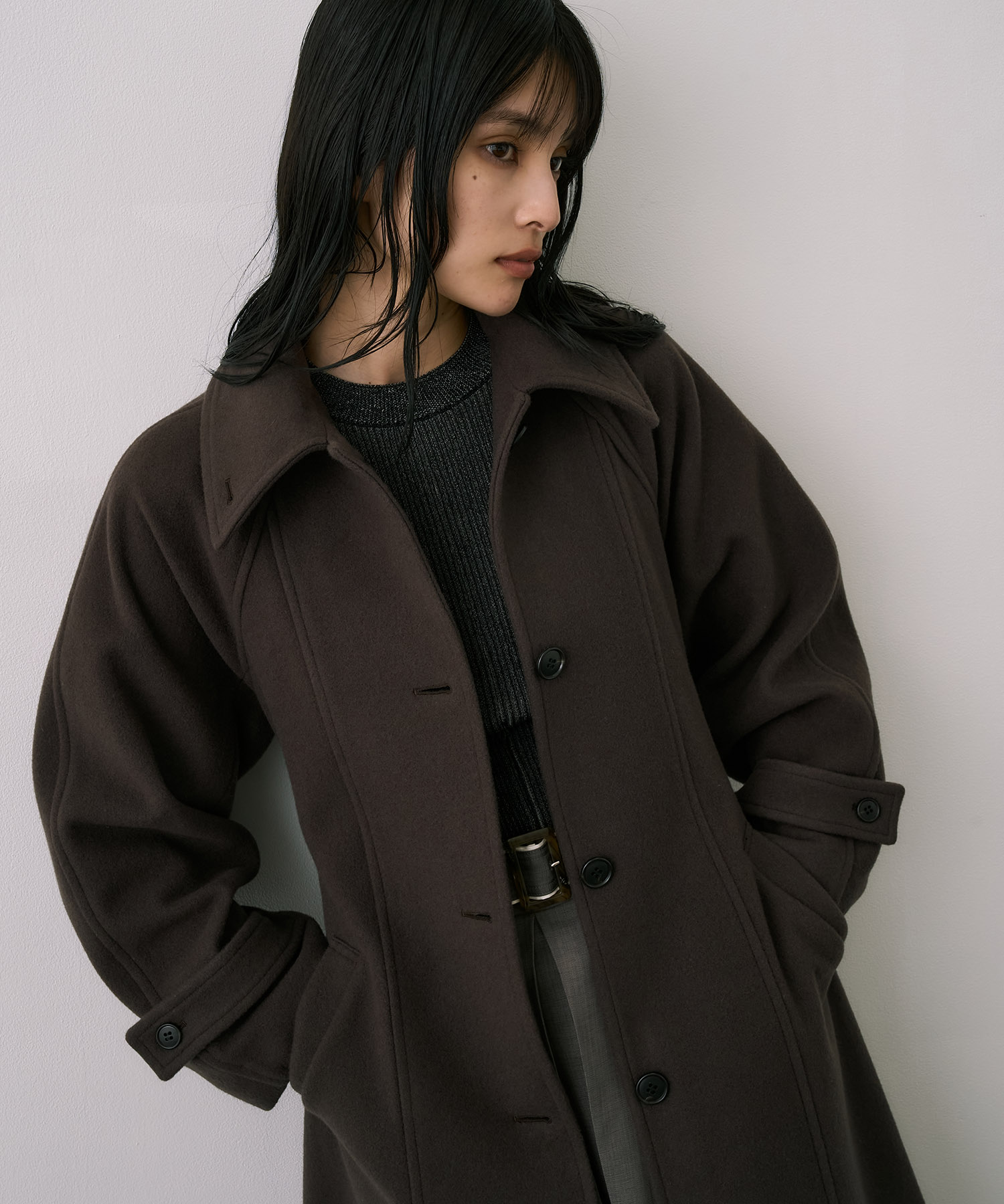 【WEB限定】2wayウールロングコート