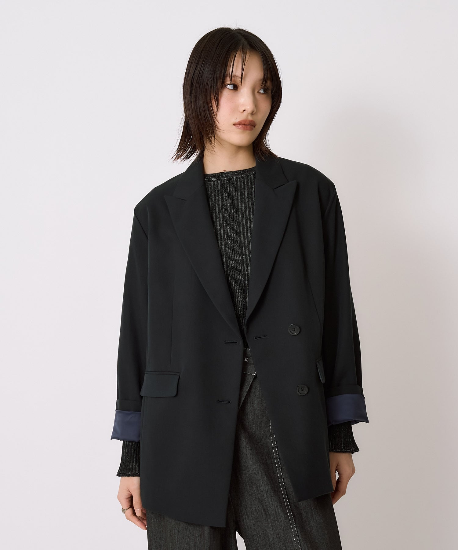 【セットアップ】フィブリルテーラードジャケット