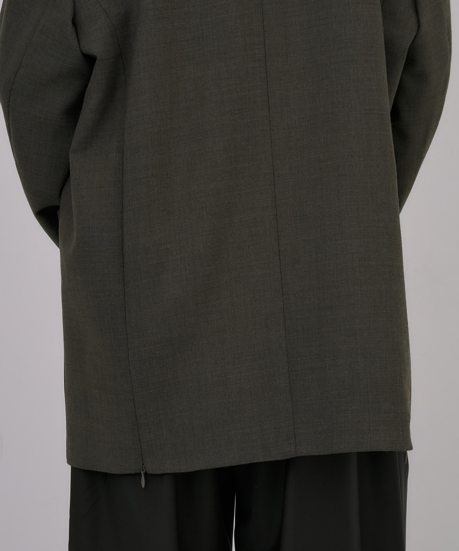 Oversized Back Zip Jacket