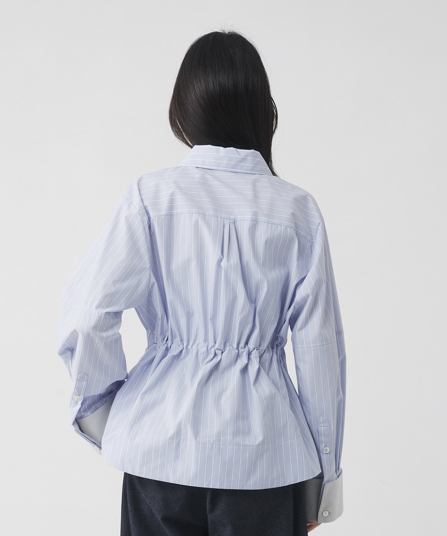 スタンドカラーシャツブルゾン