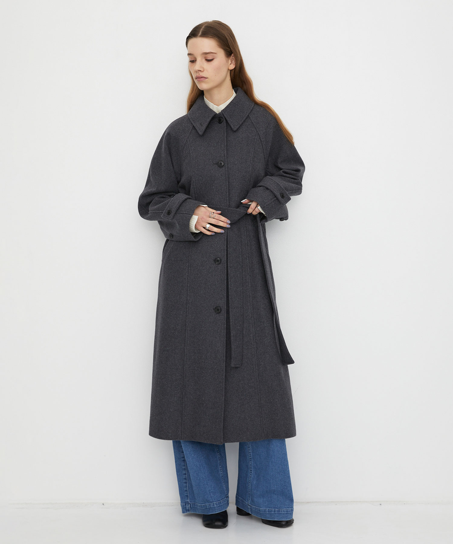 〈WEB限定|先行予約受付〉2wayウールロングコート