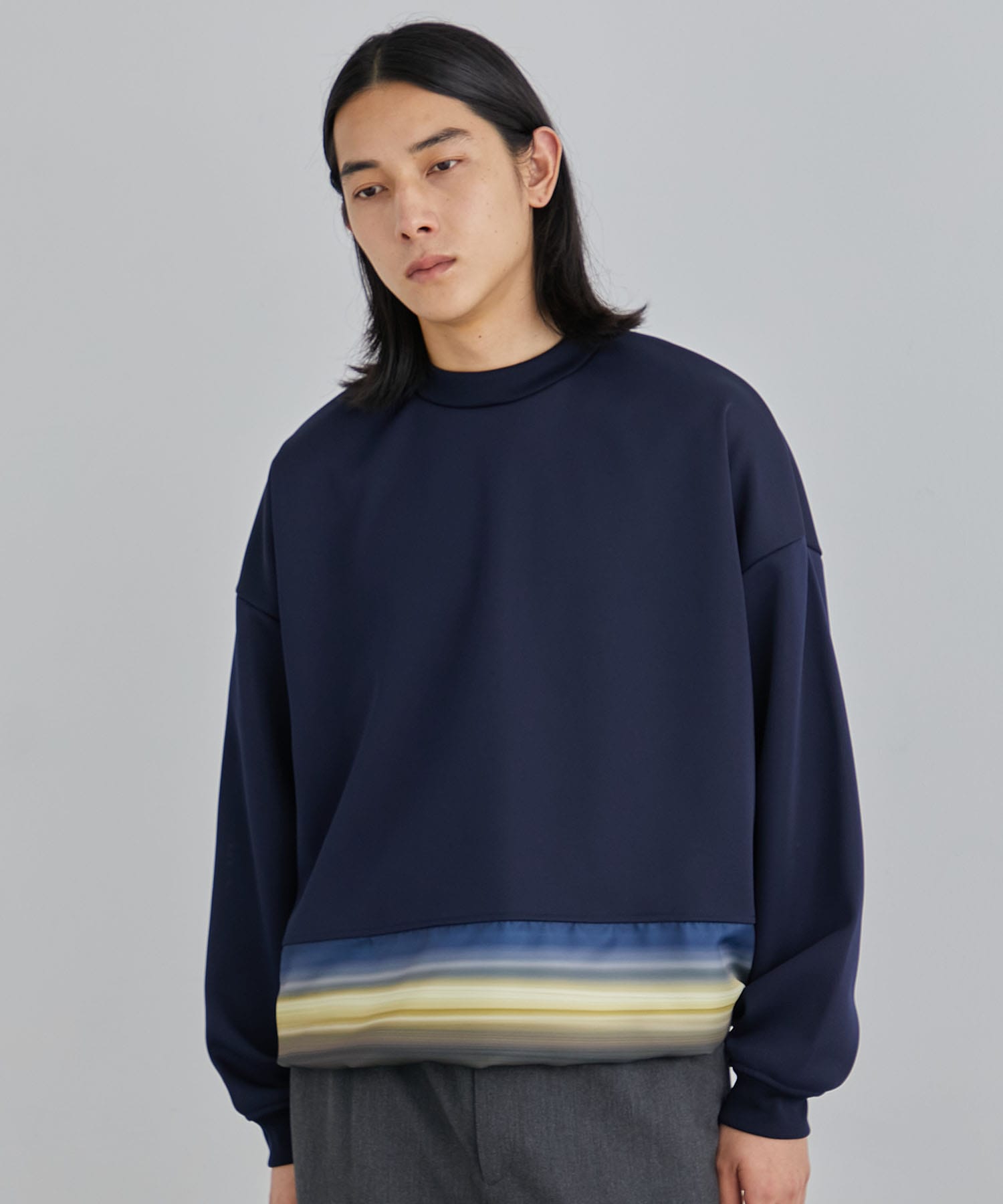 グラデーションコンビロンTee