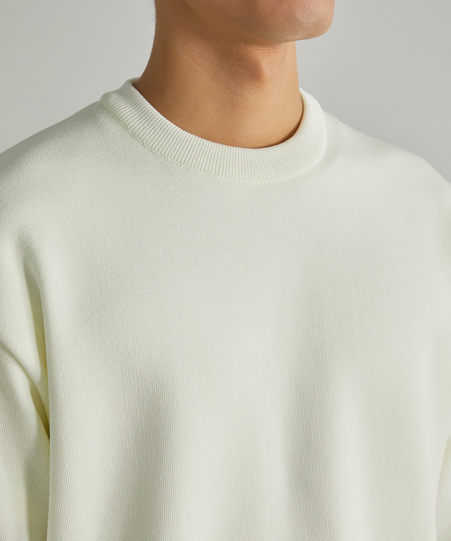 OutlastクルーネックニットTEE(1 IVORY): : メンズ｜UNITED TOKYO ...