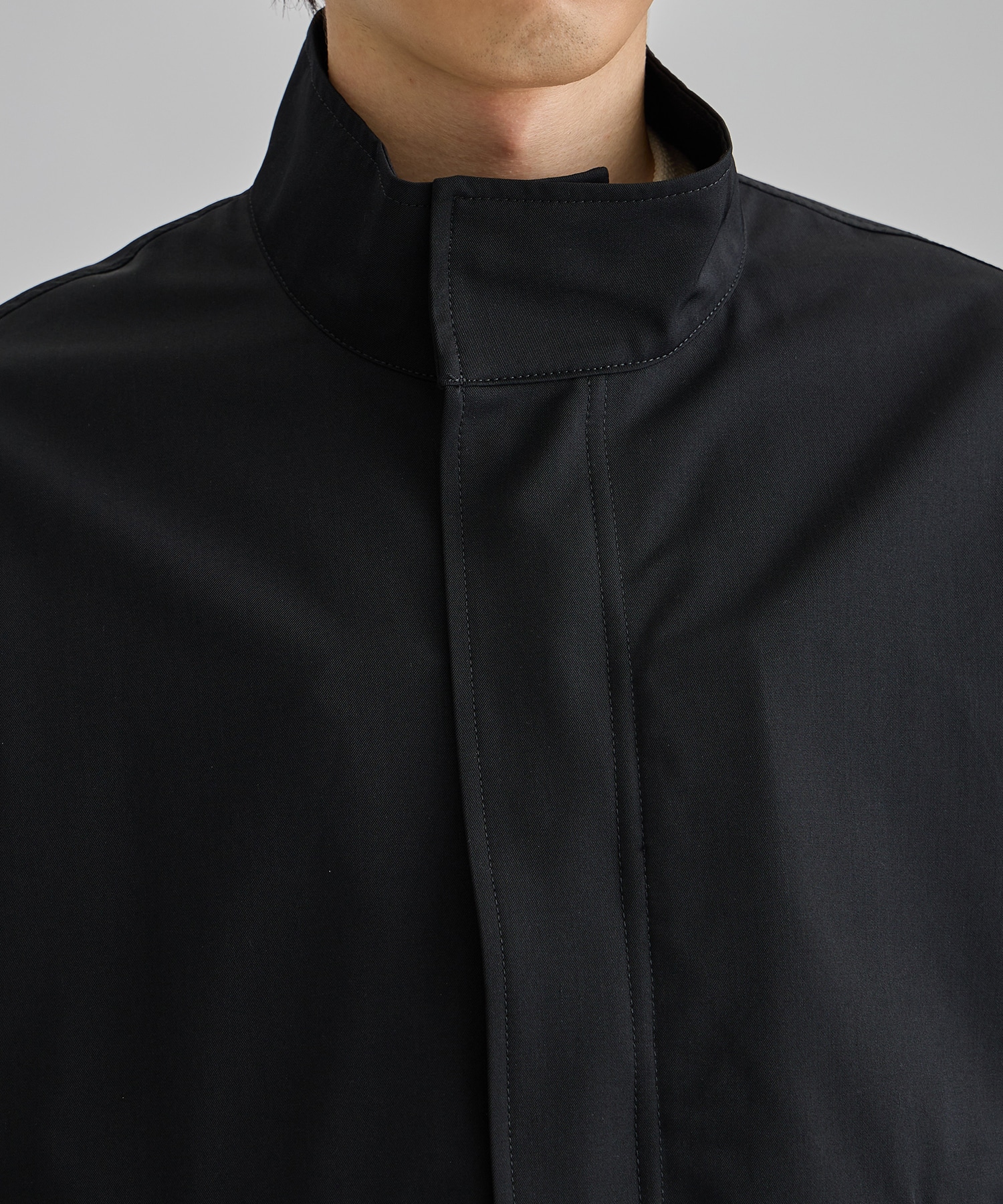 〈残りわずか〉VISTO WOOL 2WAY スタンドモッズブルゾン