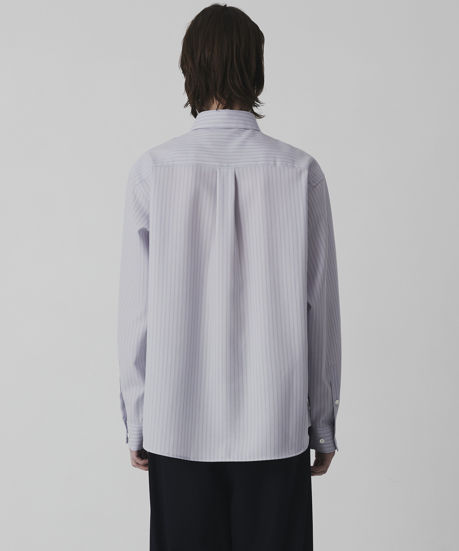 〈WEB限定｜先行予約〉SUPER 120's TECH WOOL シャツ