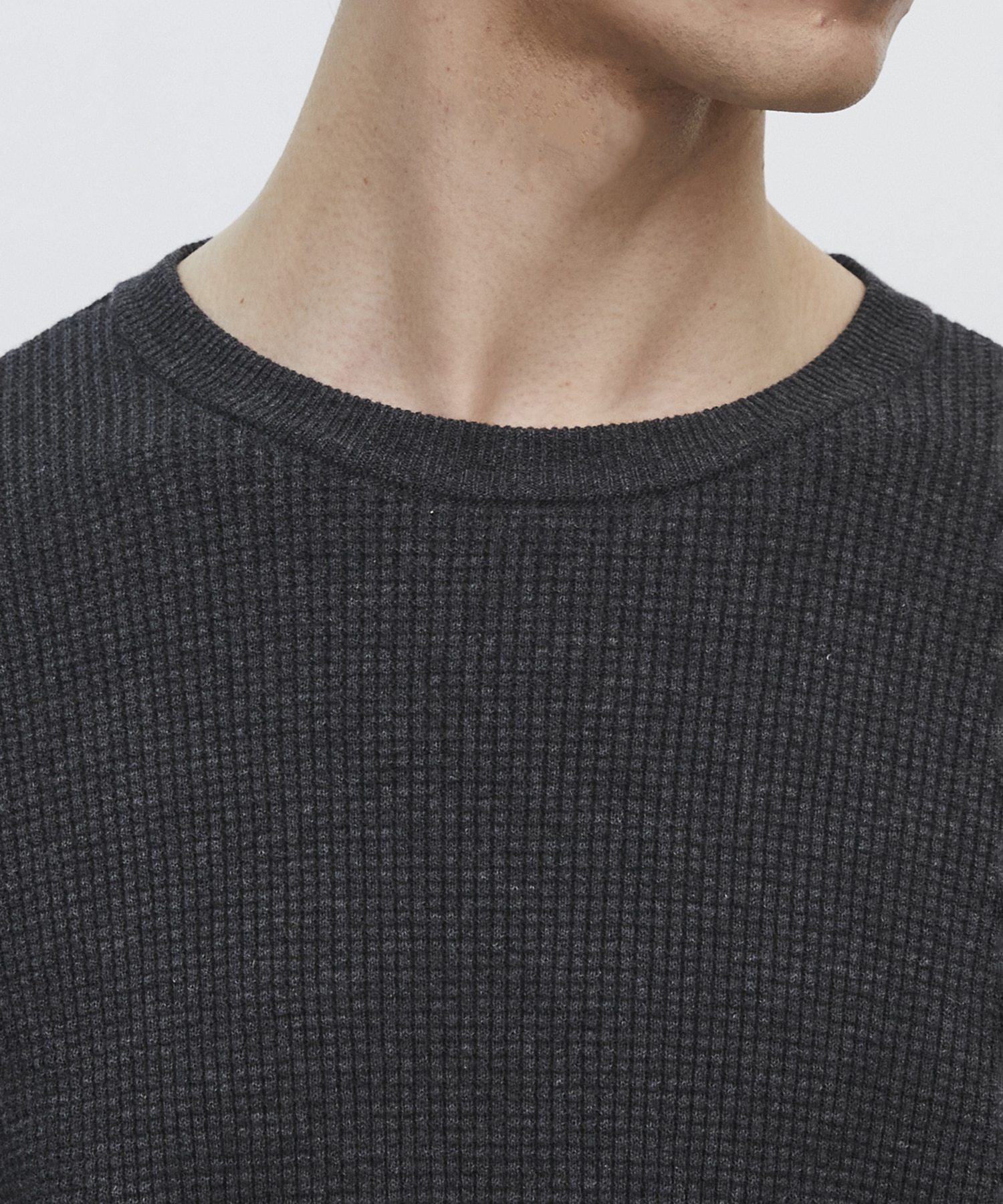 〈2026SS|残りわずか|再入荷なし〉COTTON CASHMERE ワッフルニット