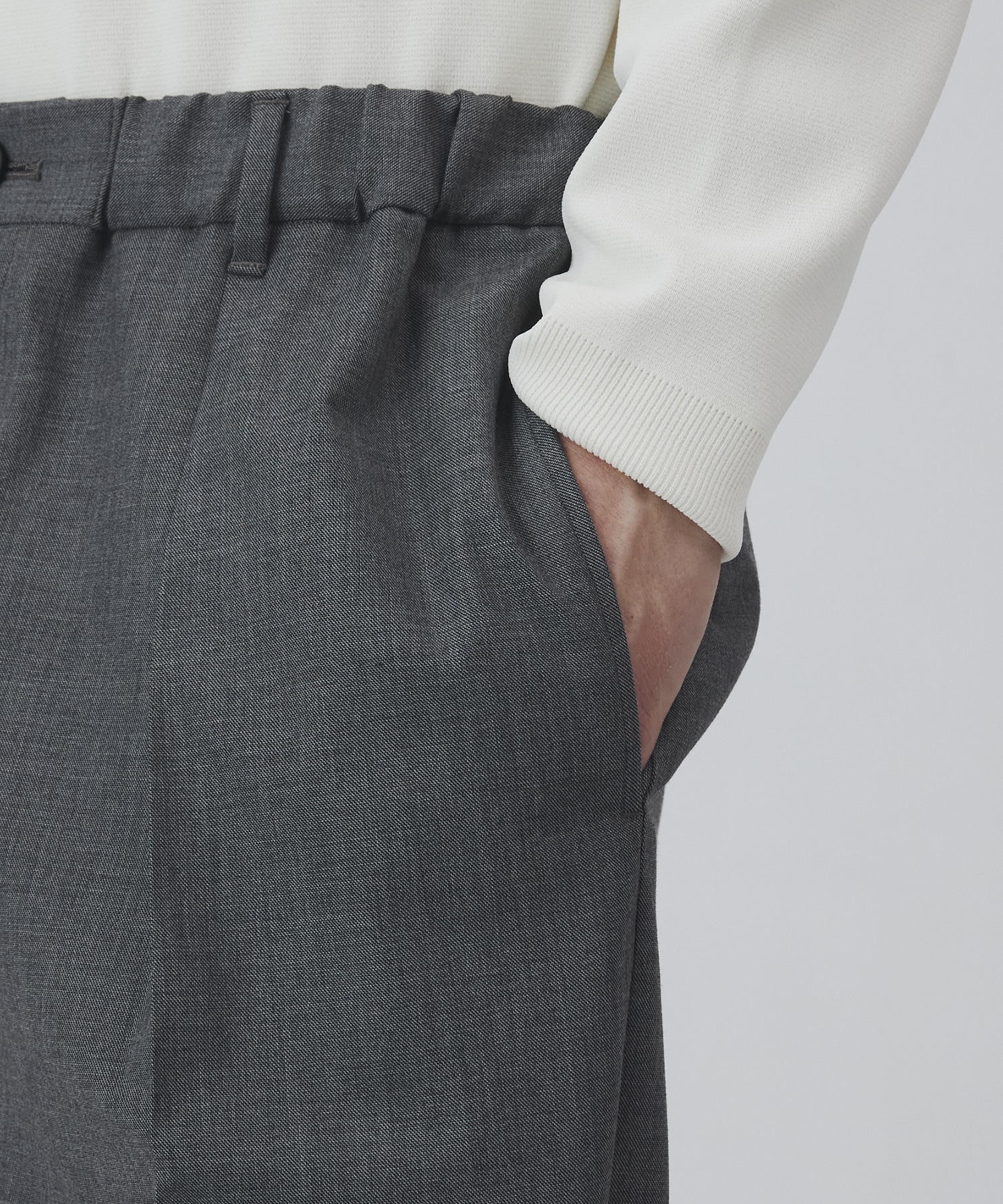 〈2026SS｜数量限定〉CARREMAN 1タックイージーパンツ