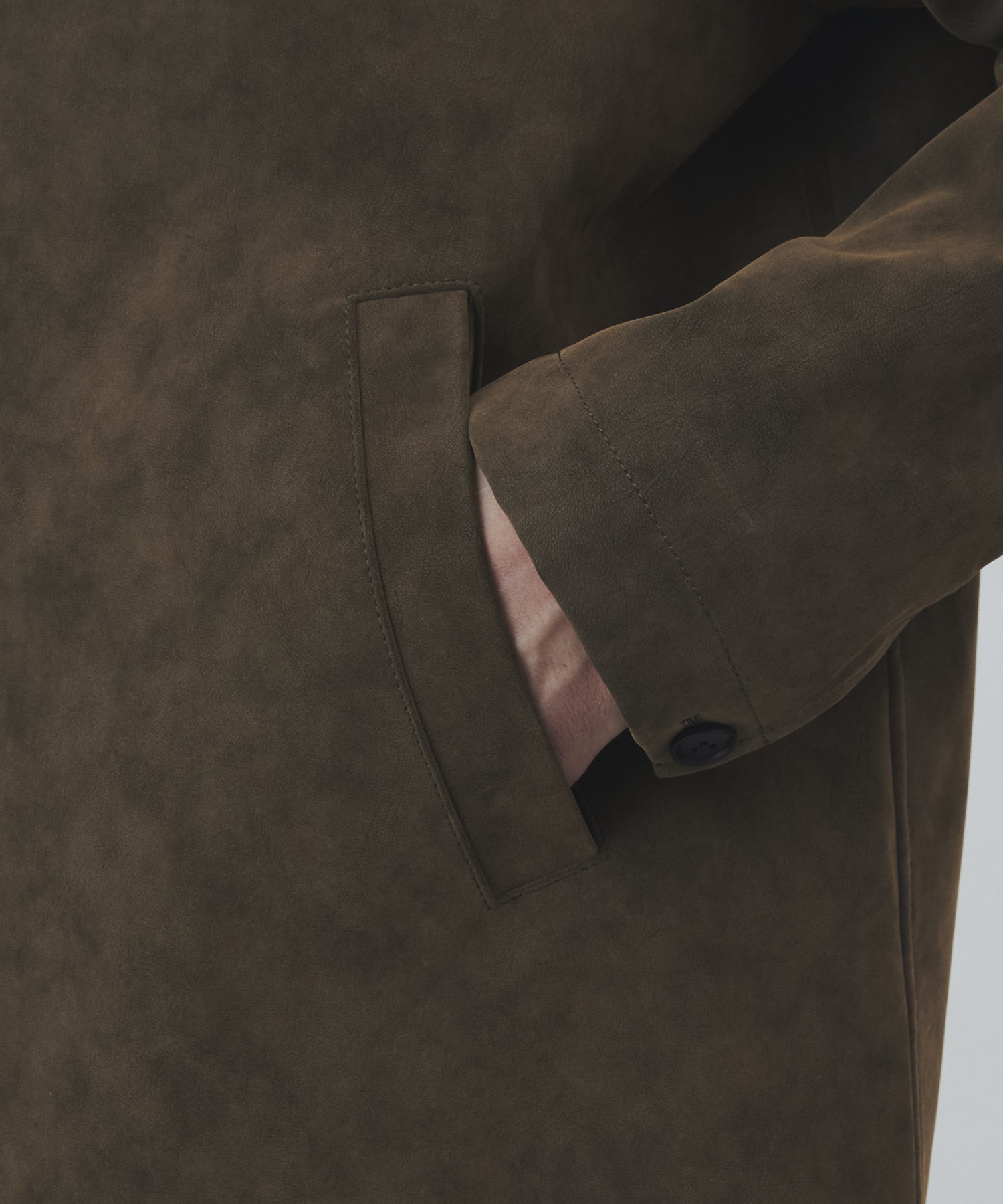 〈2026SS｜残りわずか｜再入荷なし〉フロッキースエード カバーオール