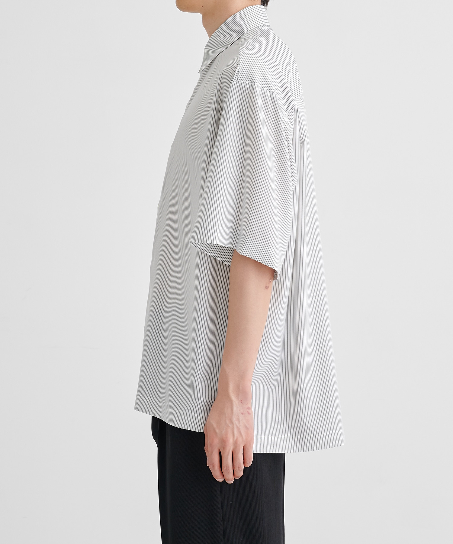 【WEB限定 先行予約】DRY RAYON ストライプショートスリーブシャツ