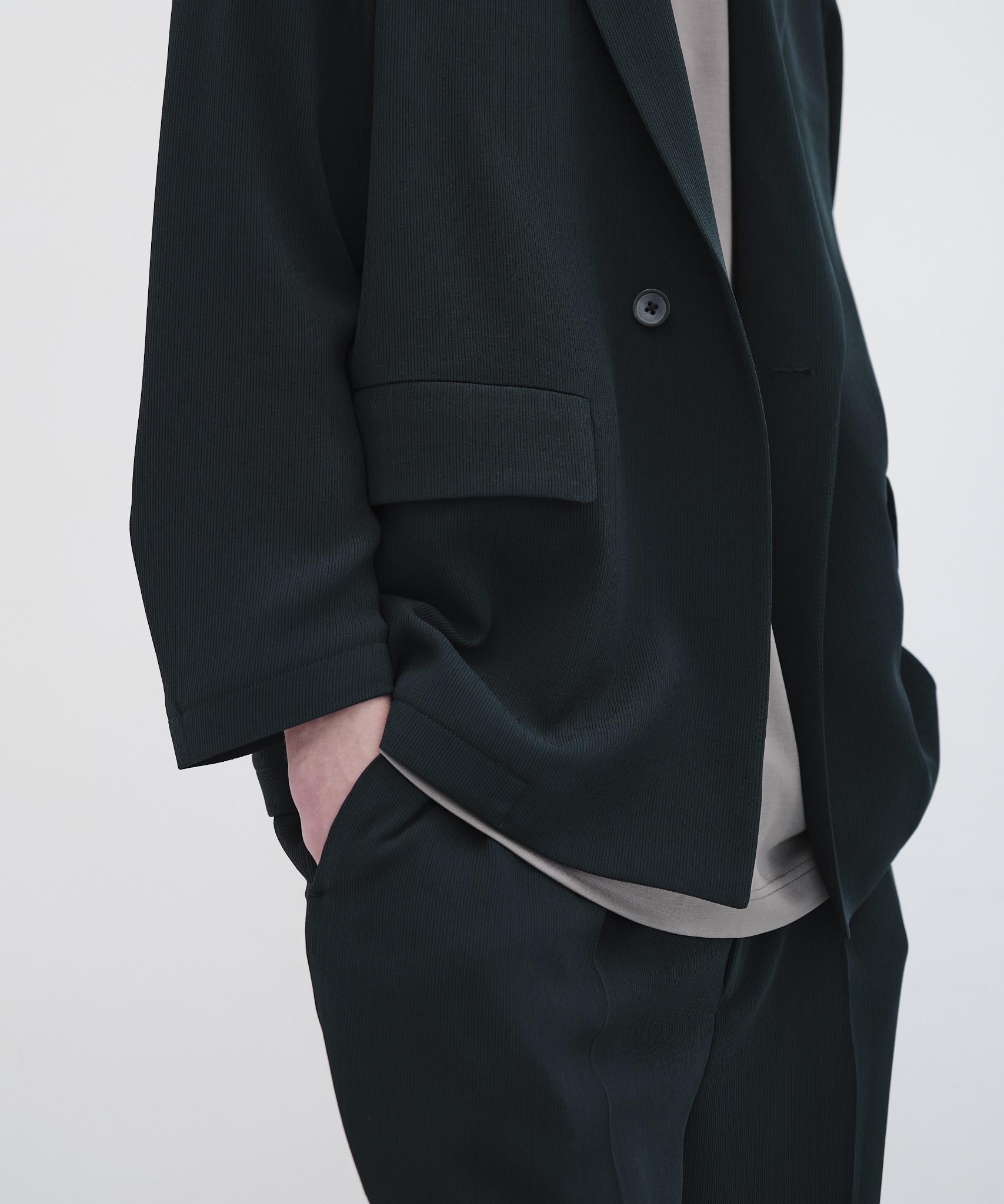 COLD DRY PLEATS リラックスジャケット