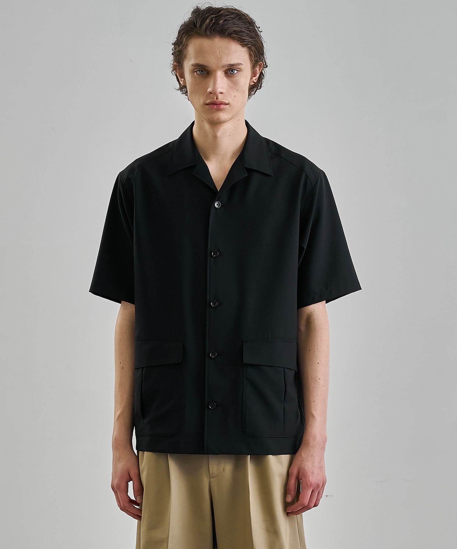 SCHONHERR WOOL ファティーグシャツ