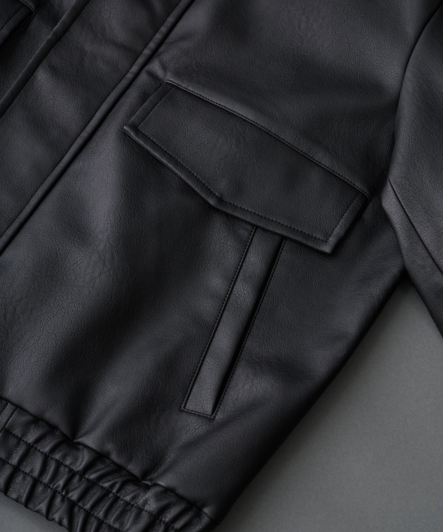 VINTAGE LEATHER ブルゾン