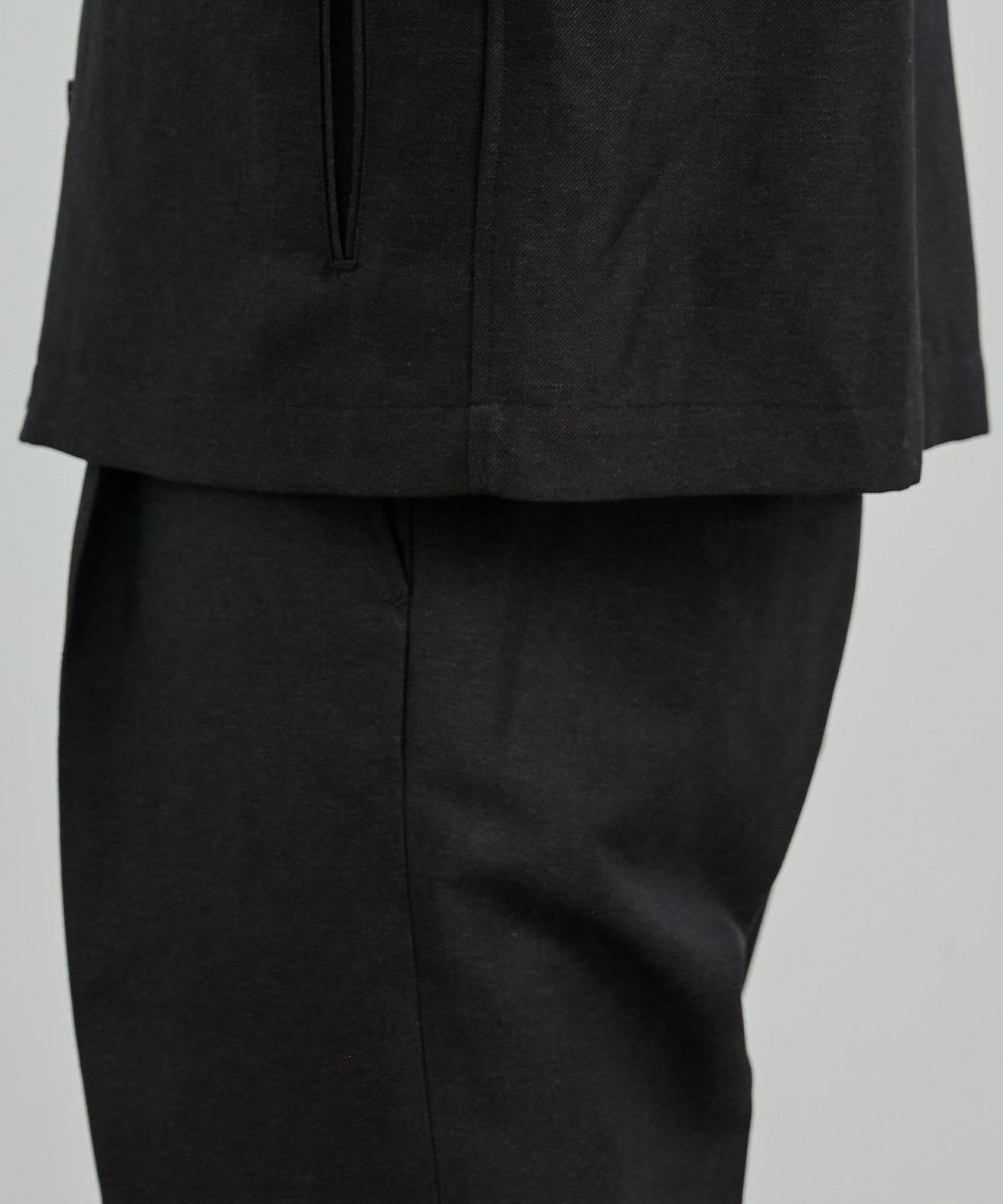 WOOL LINEN CPOブルゾン