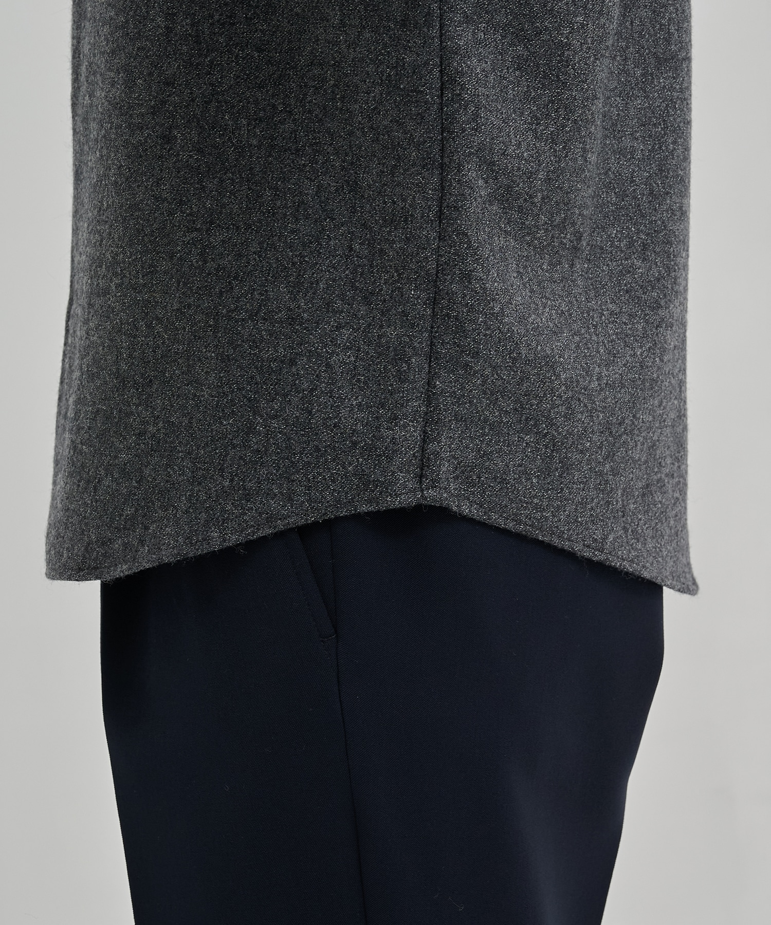 SOFT TWEED レギュラーカラーシャツ