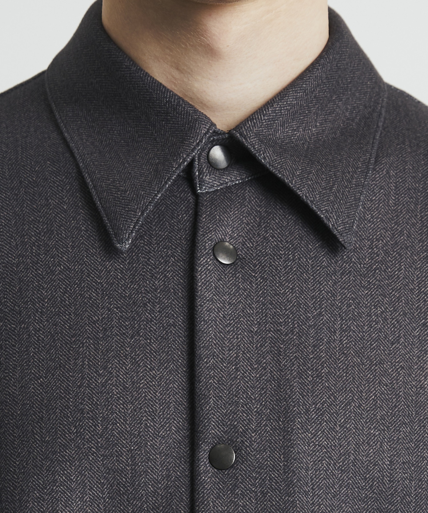 〈WEB限定〉＋3.6℃ダウンファブリックL/Sシャツ