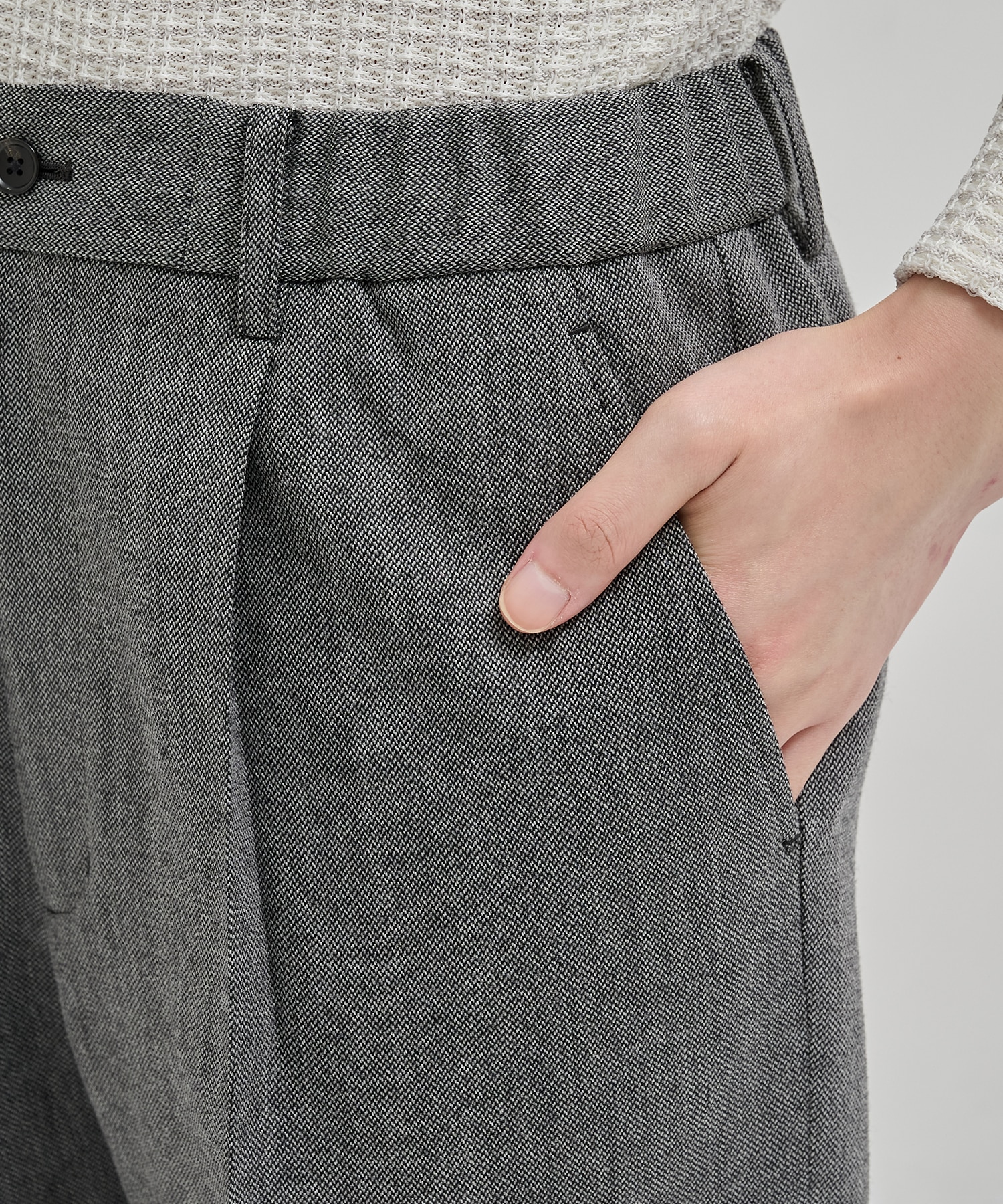 パタゴニアツイード1タックイージーパンツ