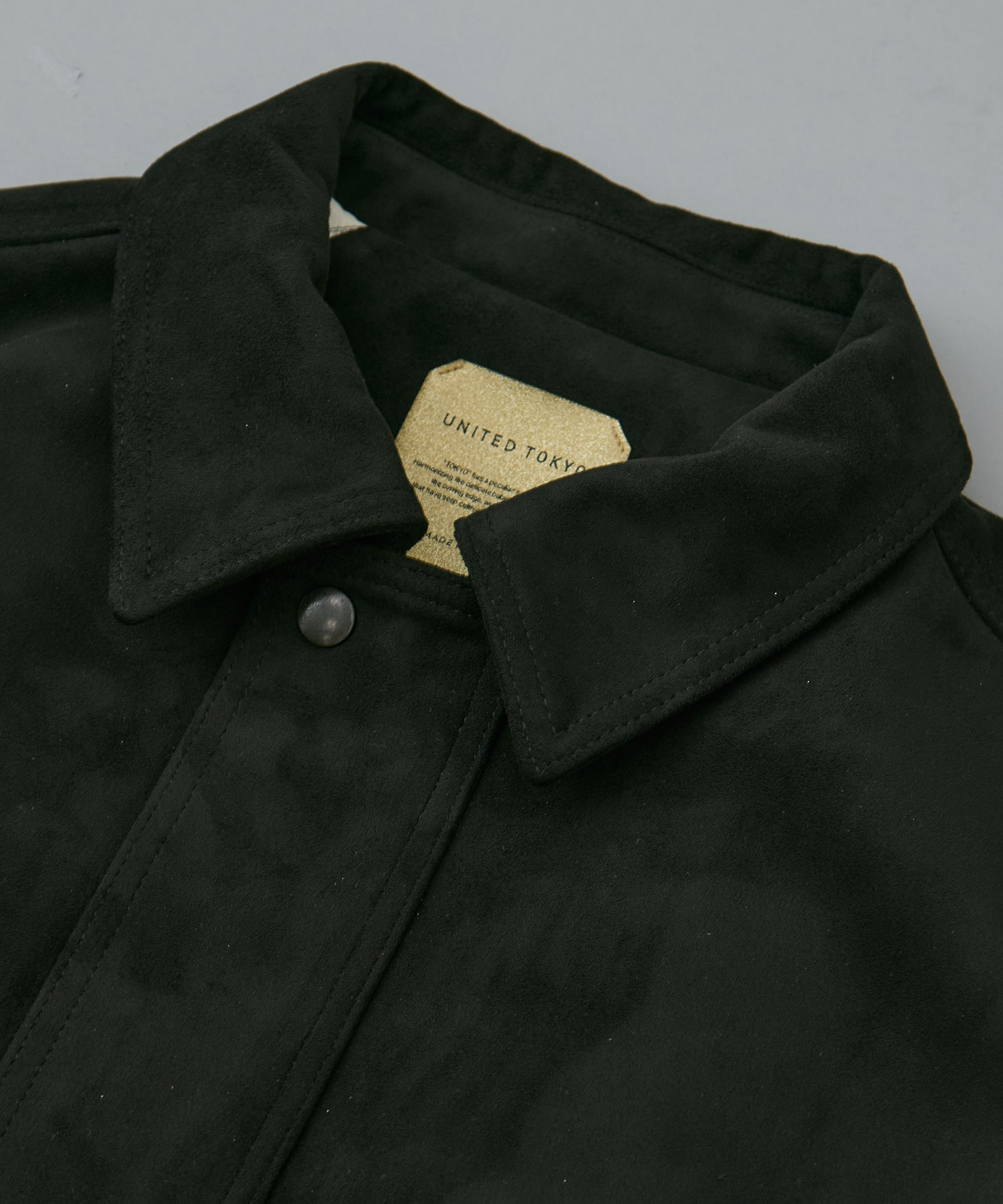 〈WEB限定｜先行予約〉LEATHER TEX SUEDE FLIGHT JACKET