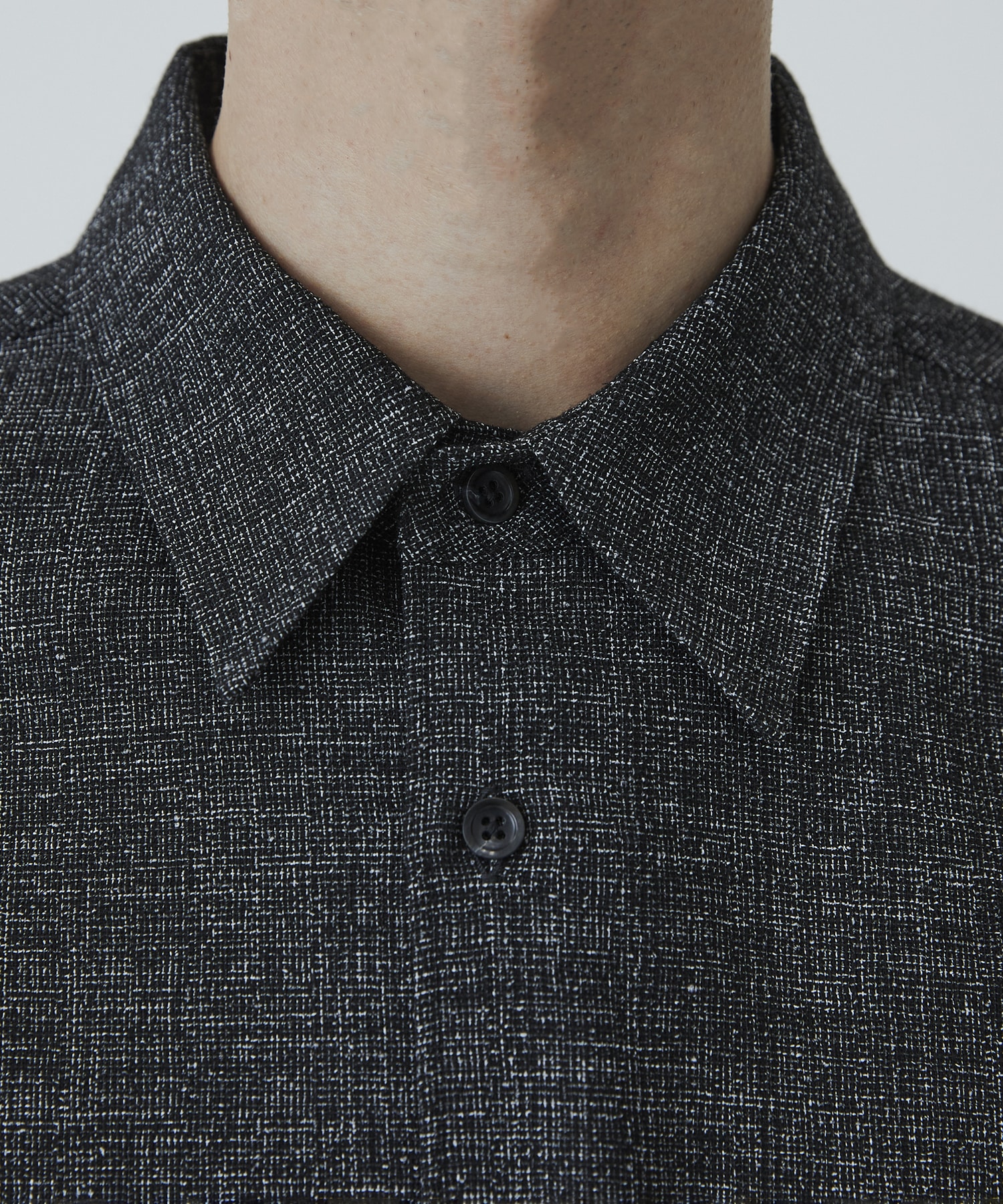 ライトツイード ロングスリーブシャツ