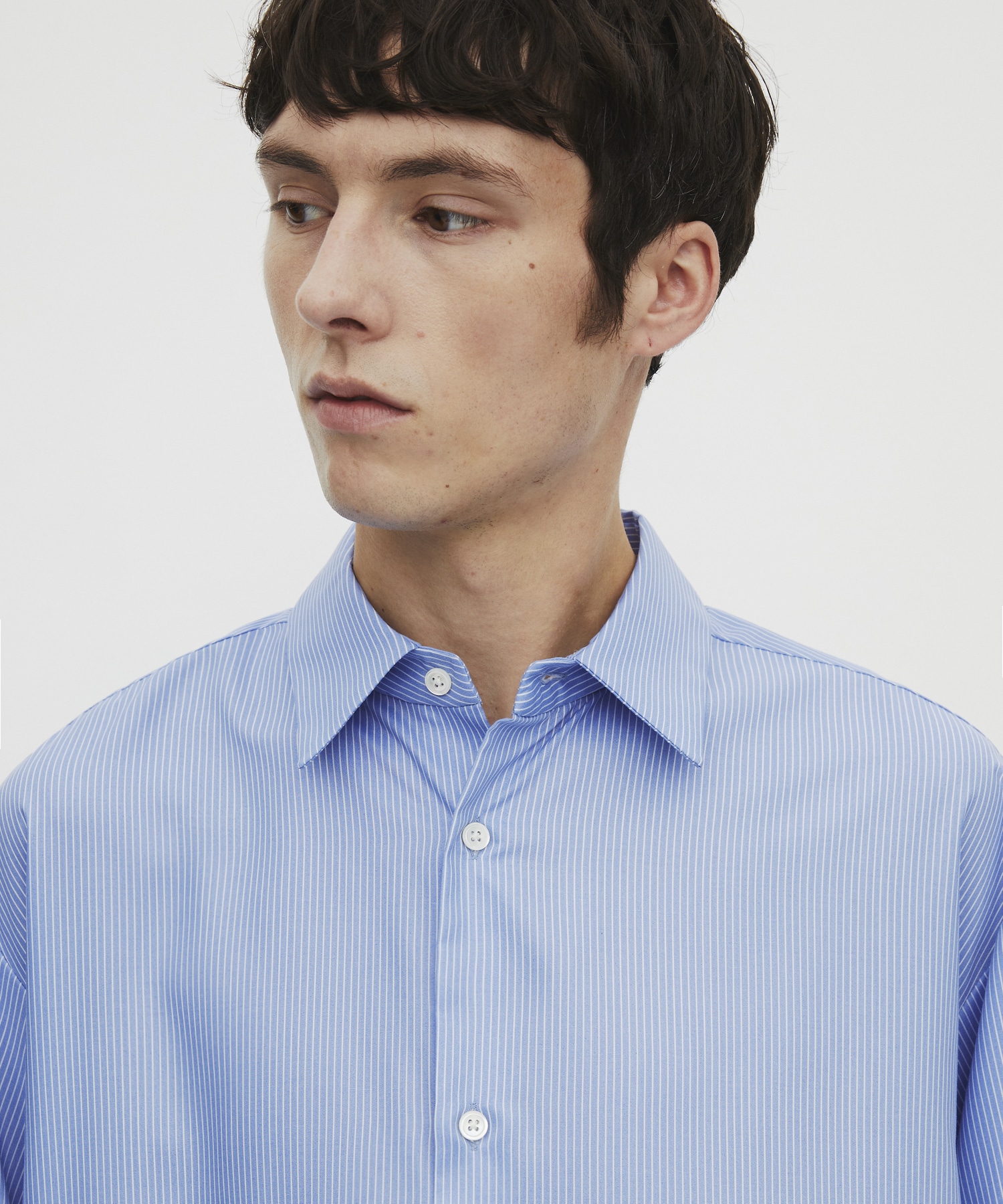 〈WEB限定｜先行予約〉DRY RAYON ストライプショートスリーブシャツ