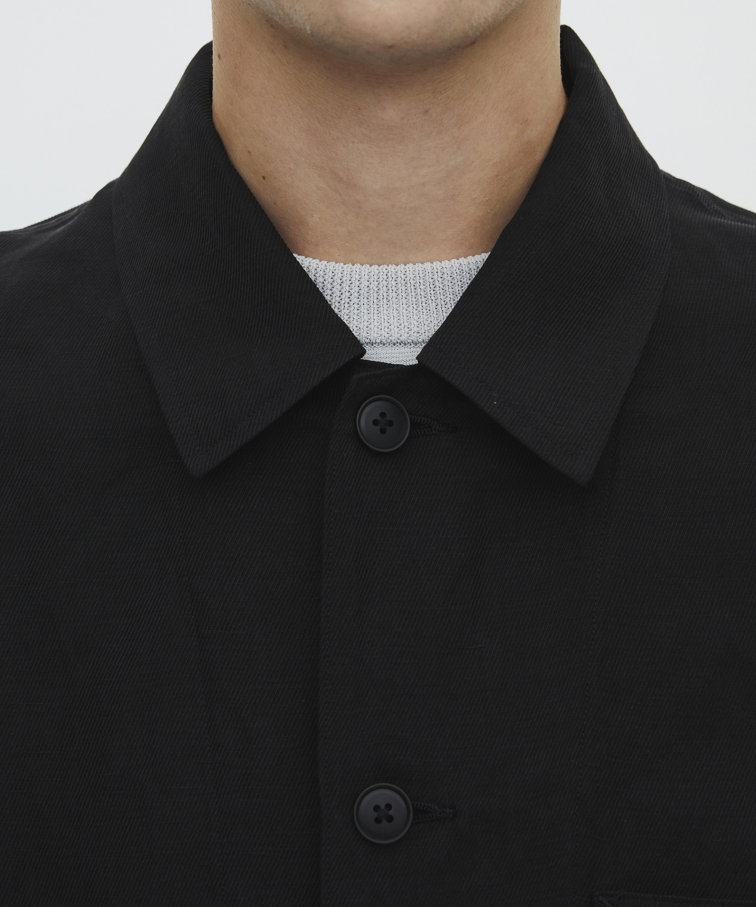 〈残りわずか｜再入荷なし〉VINTAGE SILK LINEN カバーオール