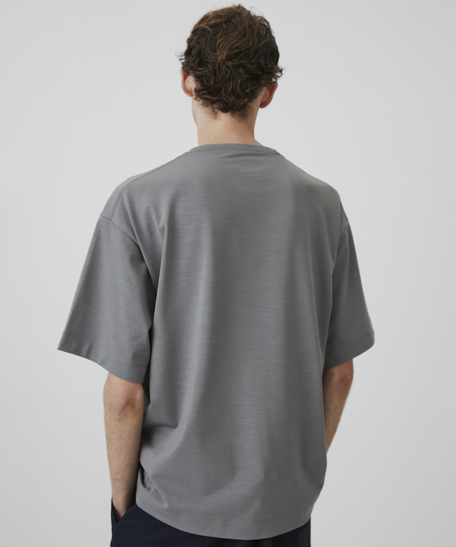 Super 140s ウールテクノラマ リラックスTシャツ