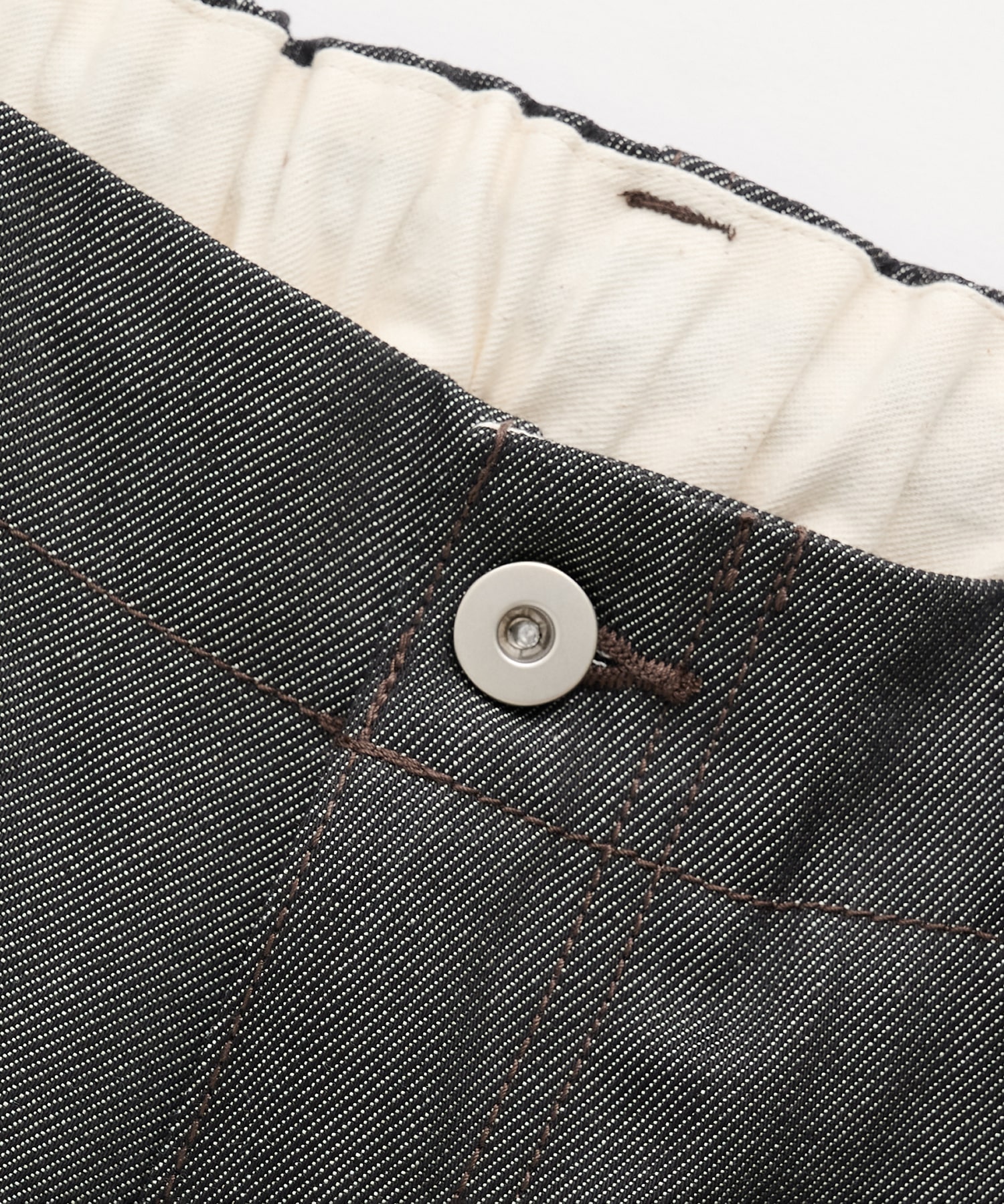 SUPIMA DENIM バギーパンツ
