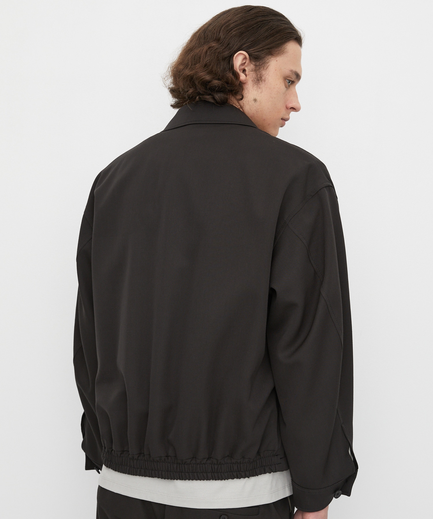 超撥水 WOOL GABARDINE FLIGHT BLOUSON