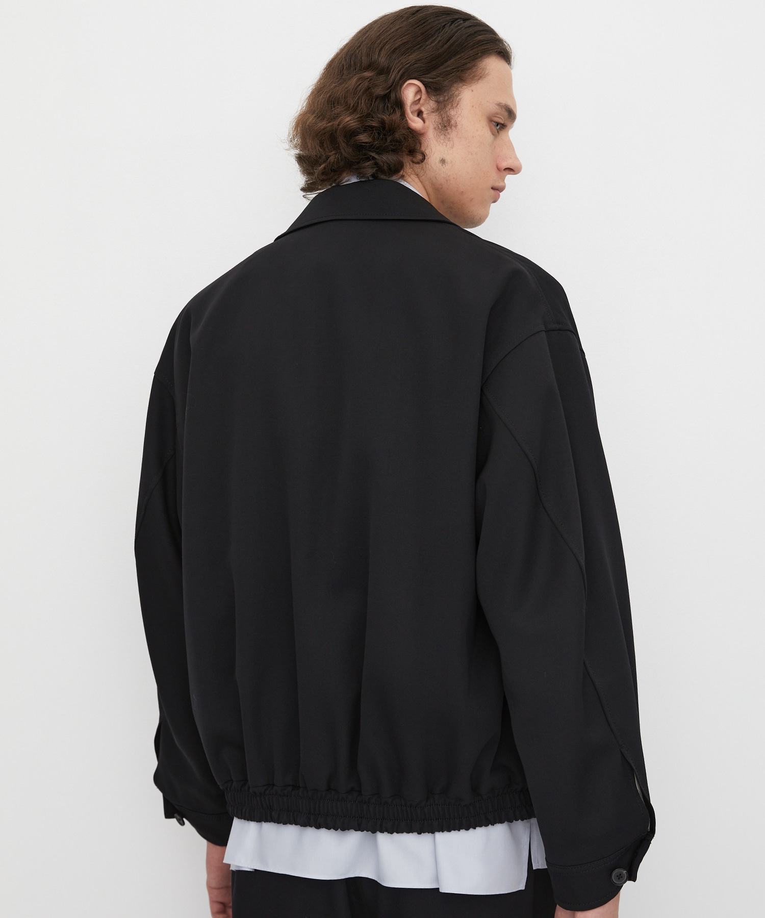 超撥水 WOOL GABARDINE FLIGHT BLOUSON