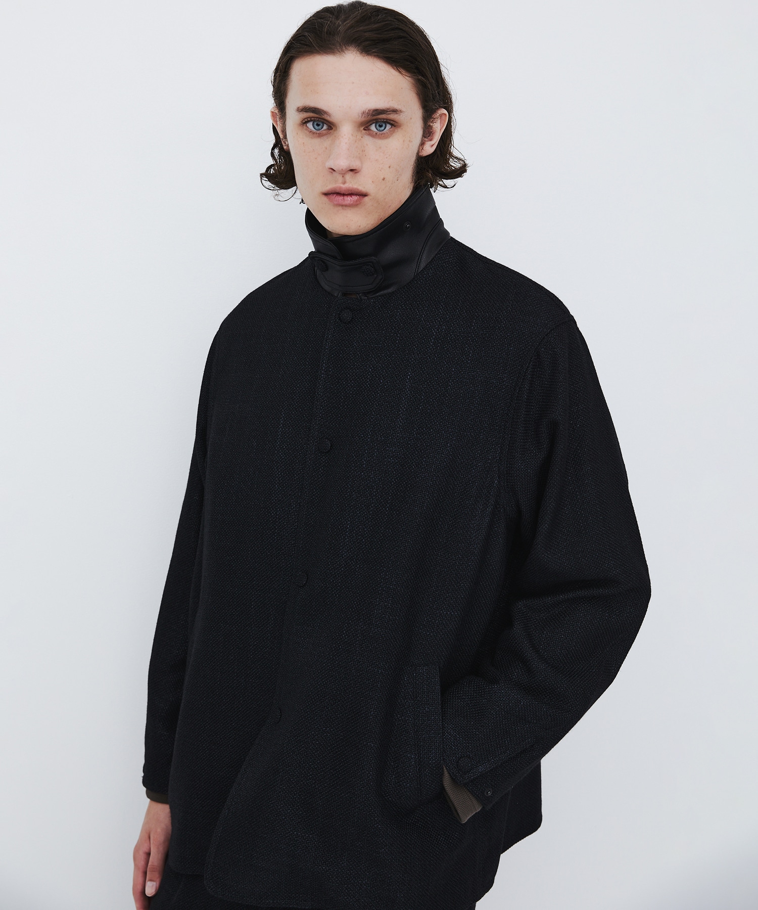 〈数量限定｜各サイズ1点のみ〉SILK BROKEN OX WORK JACKET