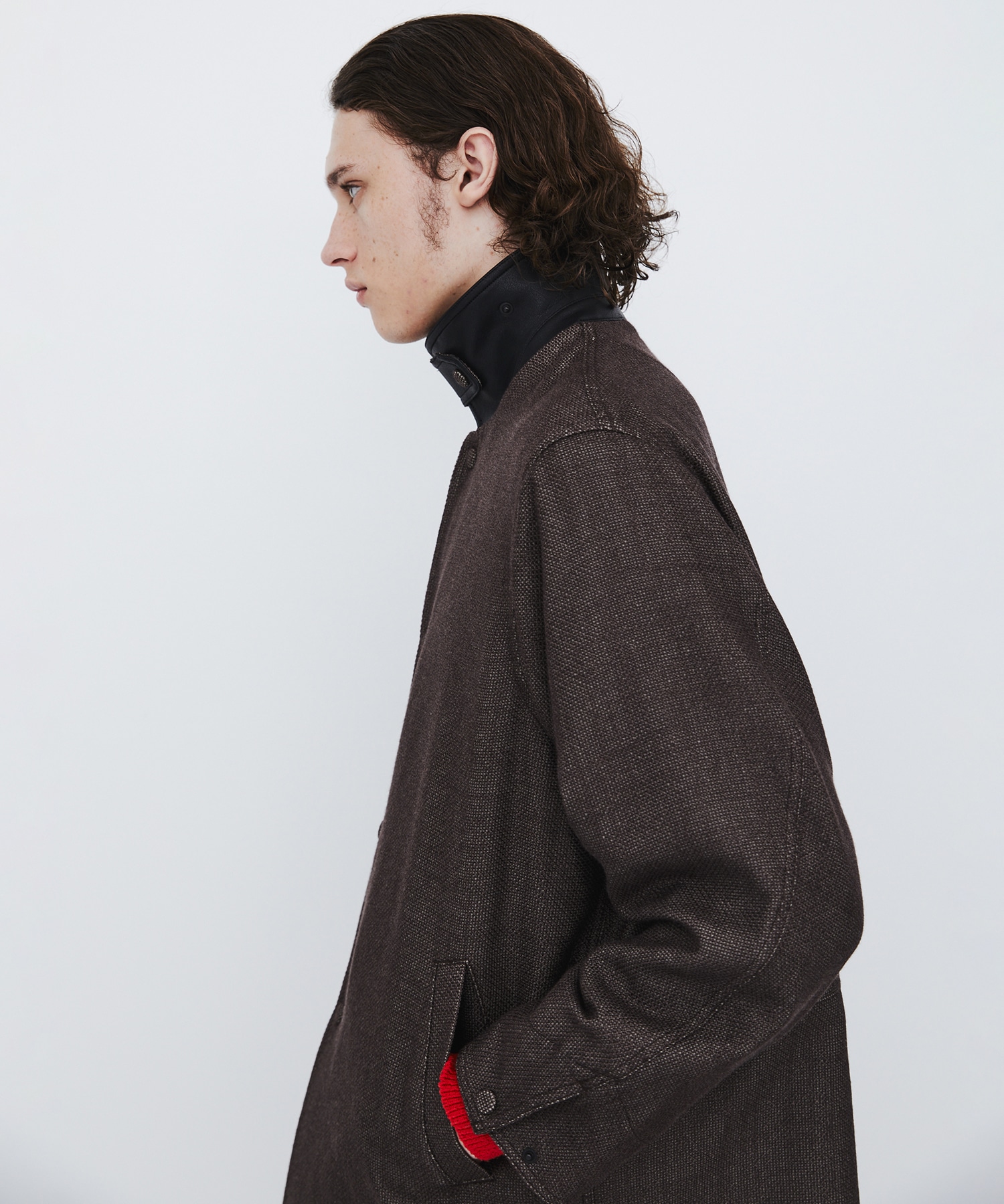 〈数量限定|各サイズ1点のみ〉SILK BROKEN OX WORK JACKET