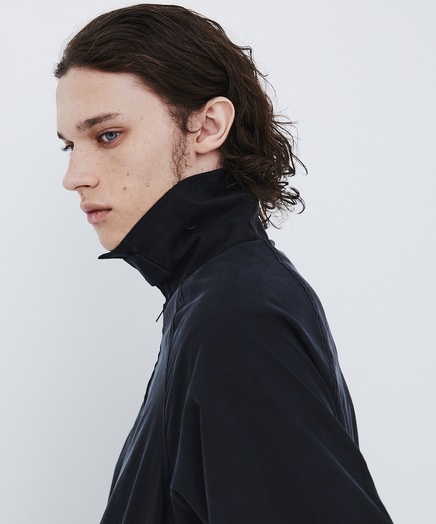 〈数量限定〉SILK NYLON BALLOON BLOUSON