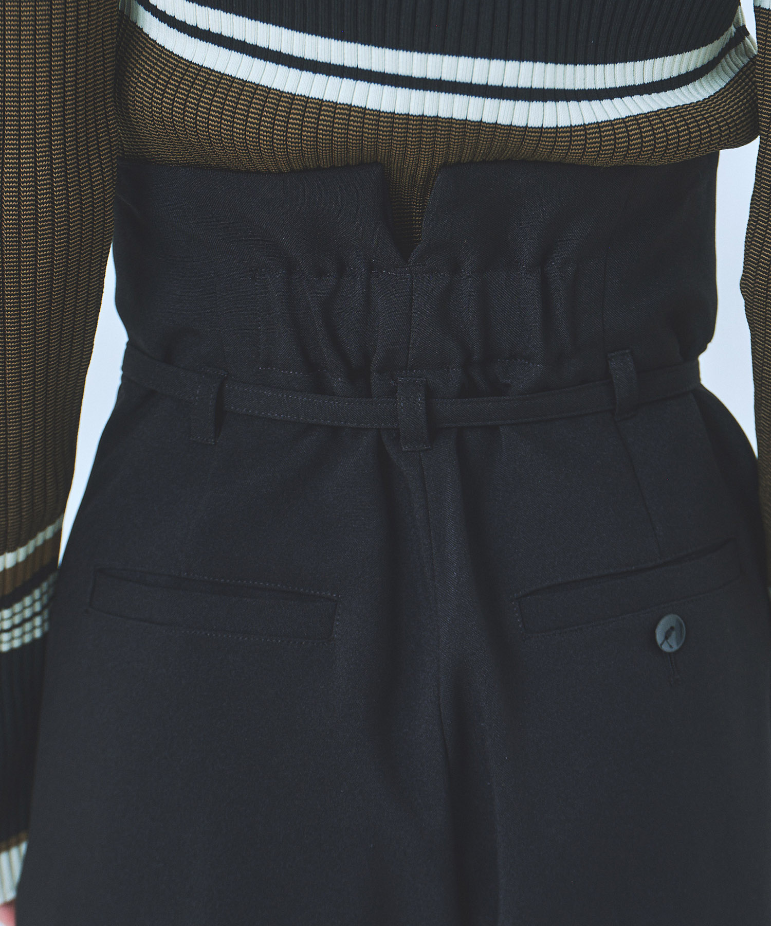 HAKAMAラップワイドパンツ